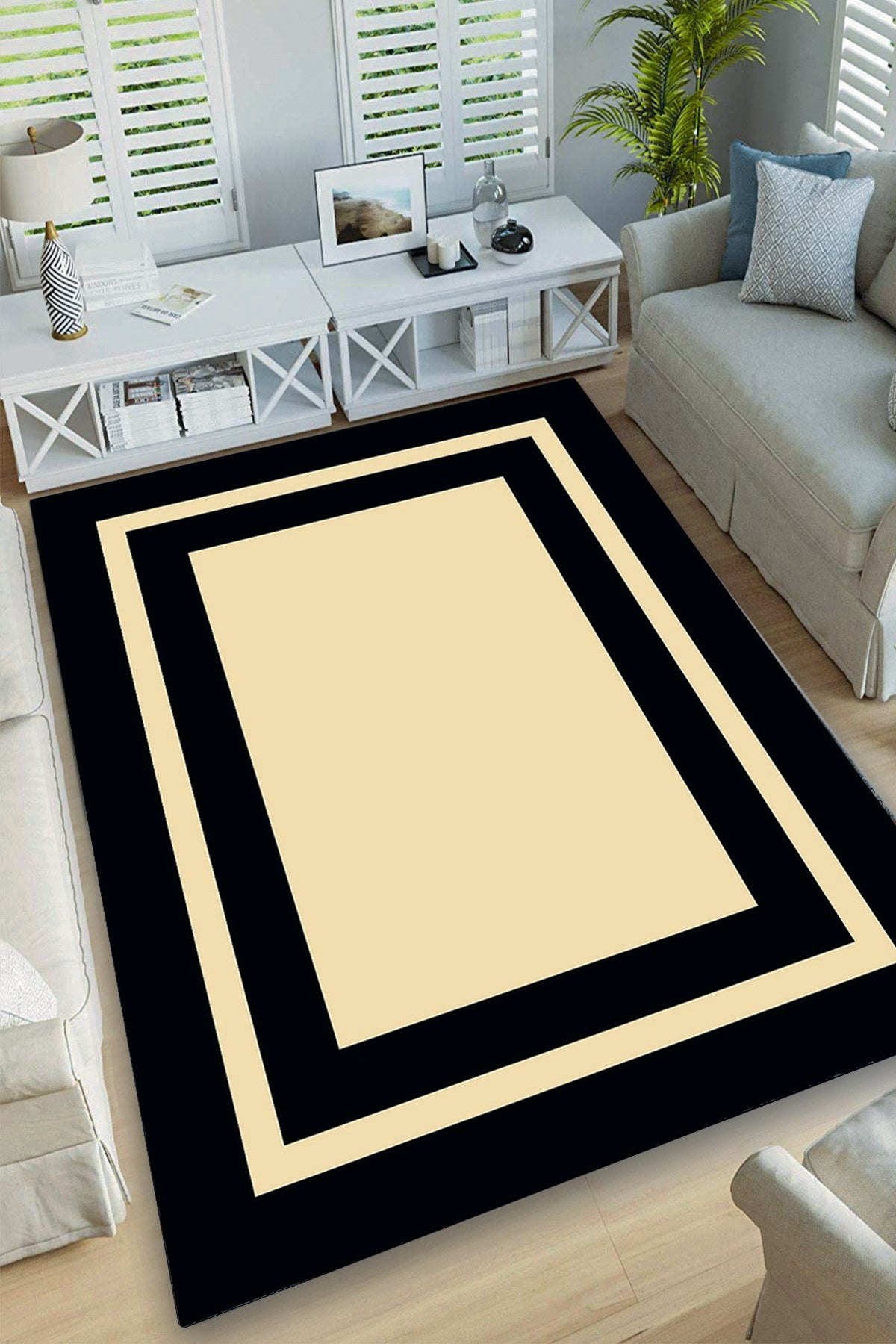Tepih BLACK, dimenzije: 80*150 cm, Black Frame
