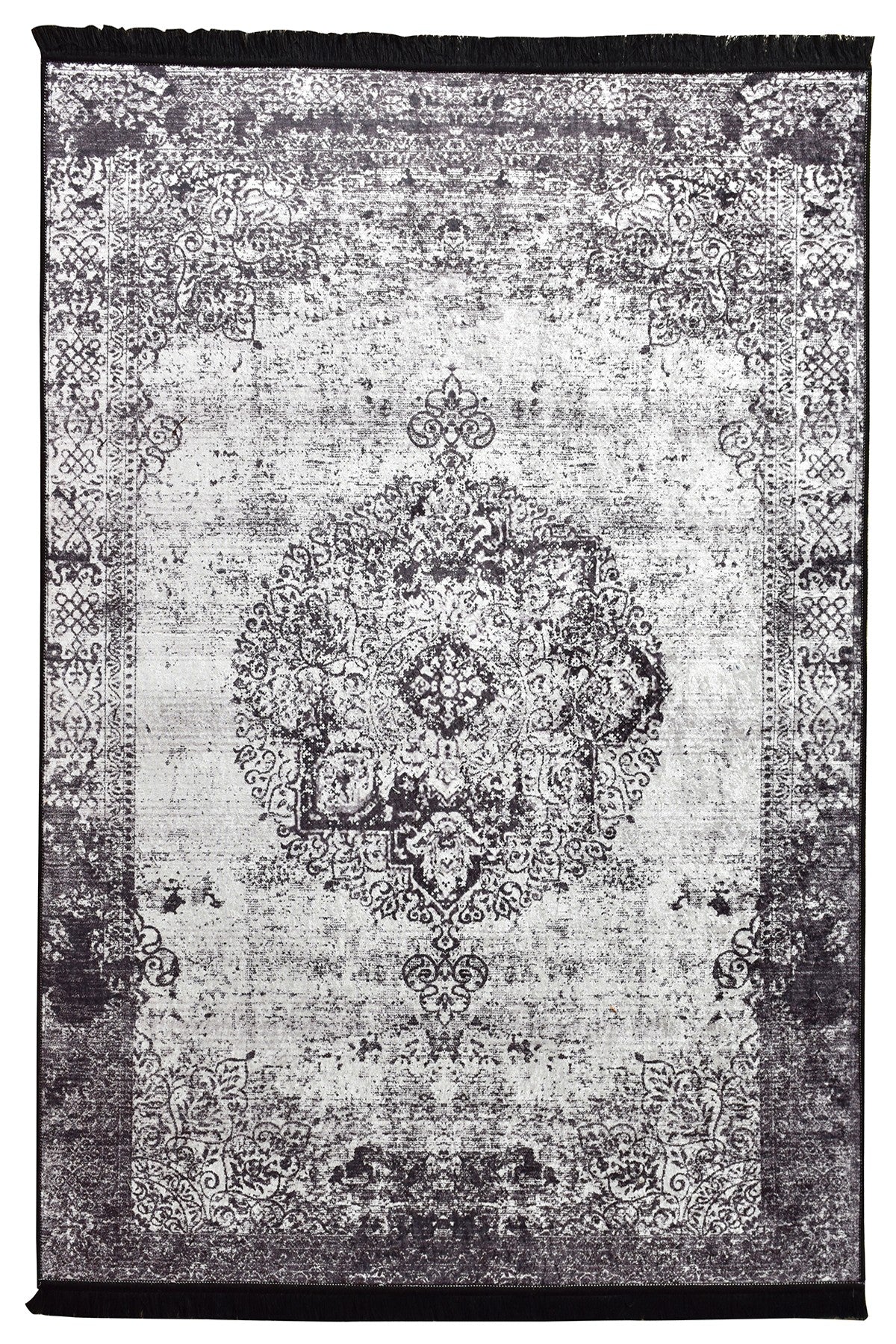 Tepih (140 x 190), Soft - Black