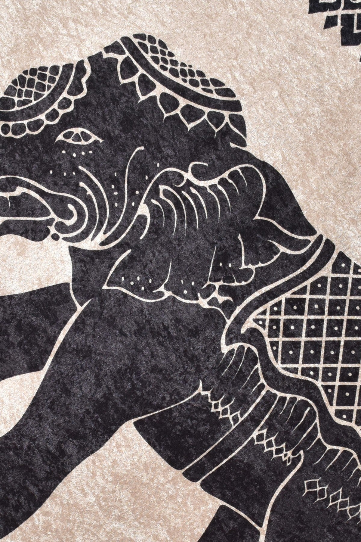 Tepih (80 x 140), Elefante Nero Djt