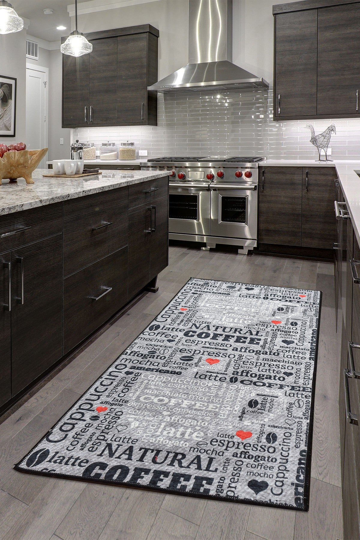 Tepih (80 x 120), Fincan - Grey Djt