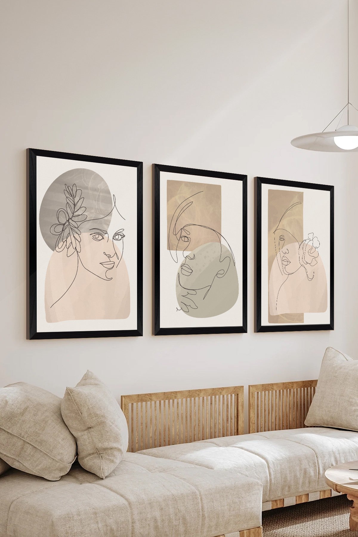Set ukrasnih slika (3 dijela) EMERSON