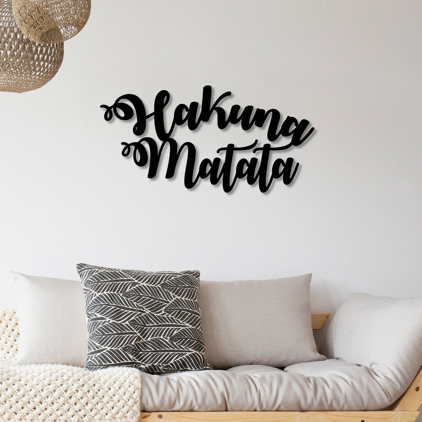 Metalna zidna dekoracija, Hakuna Matata