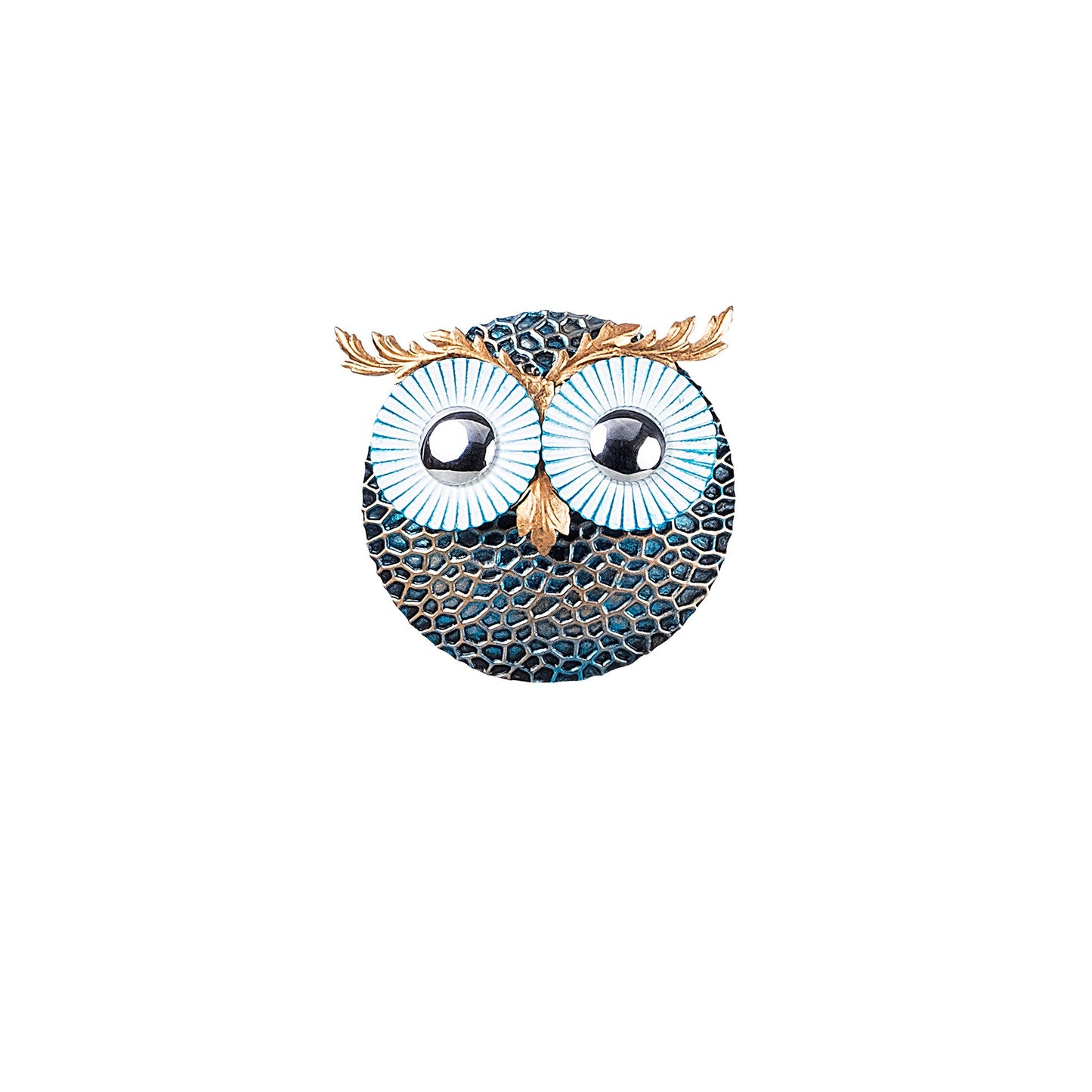 Zidna dekoracija SOVA srebrna, Owl 3 - Silver