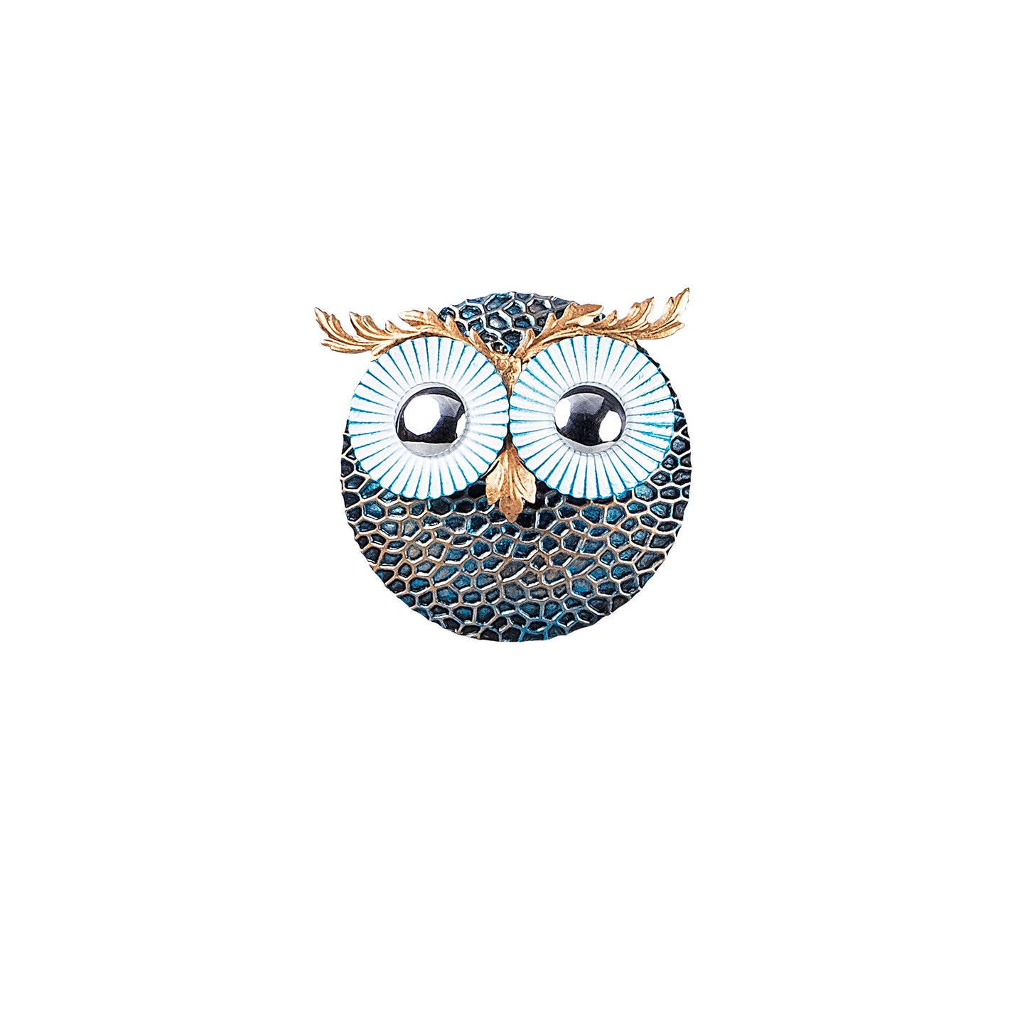 Zidna dekoracija SOVA srebrna, Owl 3 - Silver