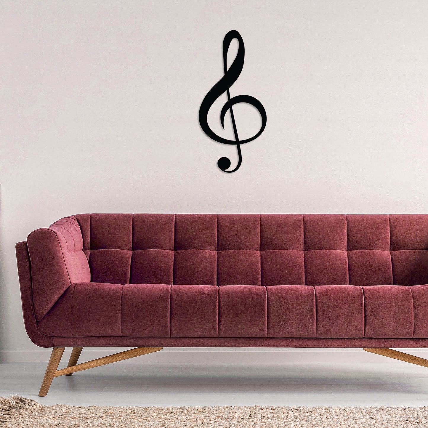 Zidna dekoracija CLEF, Treble Clef