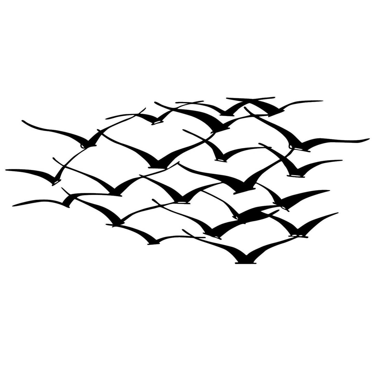 Zidna dekoracija JATO, Herd Of Birds