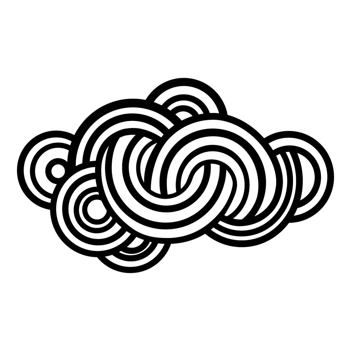 Metalna zidna dekoracija, Geometrical 3