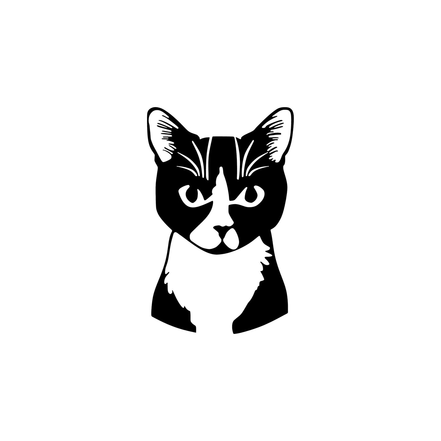 Metalna zidna dekoracija, Cat 10