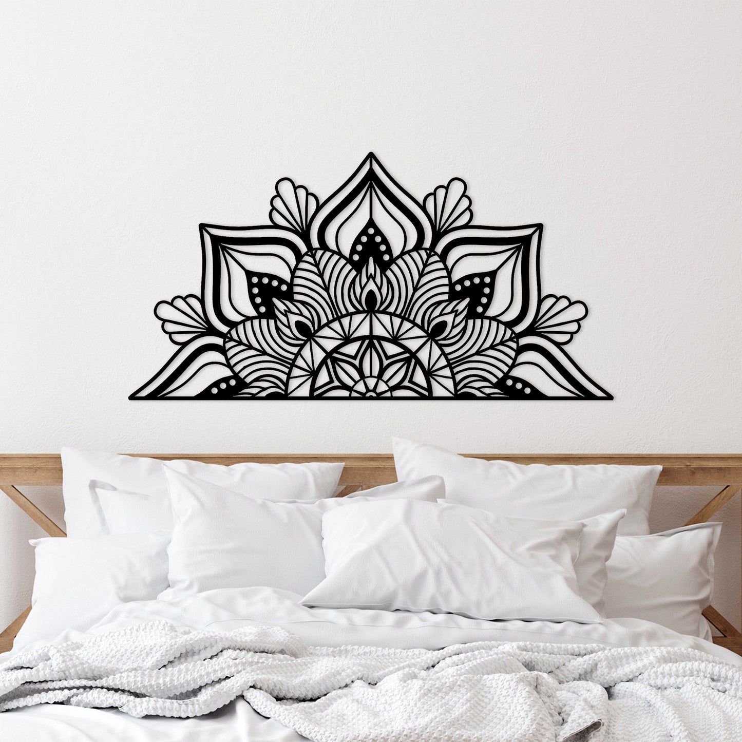 Metalna zidna dekoracija, Mandala-S-1