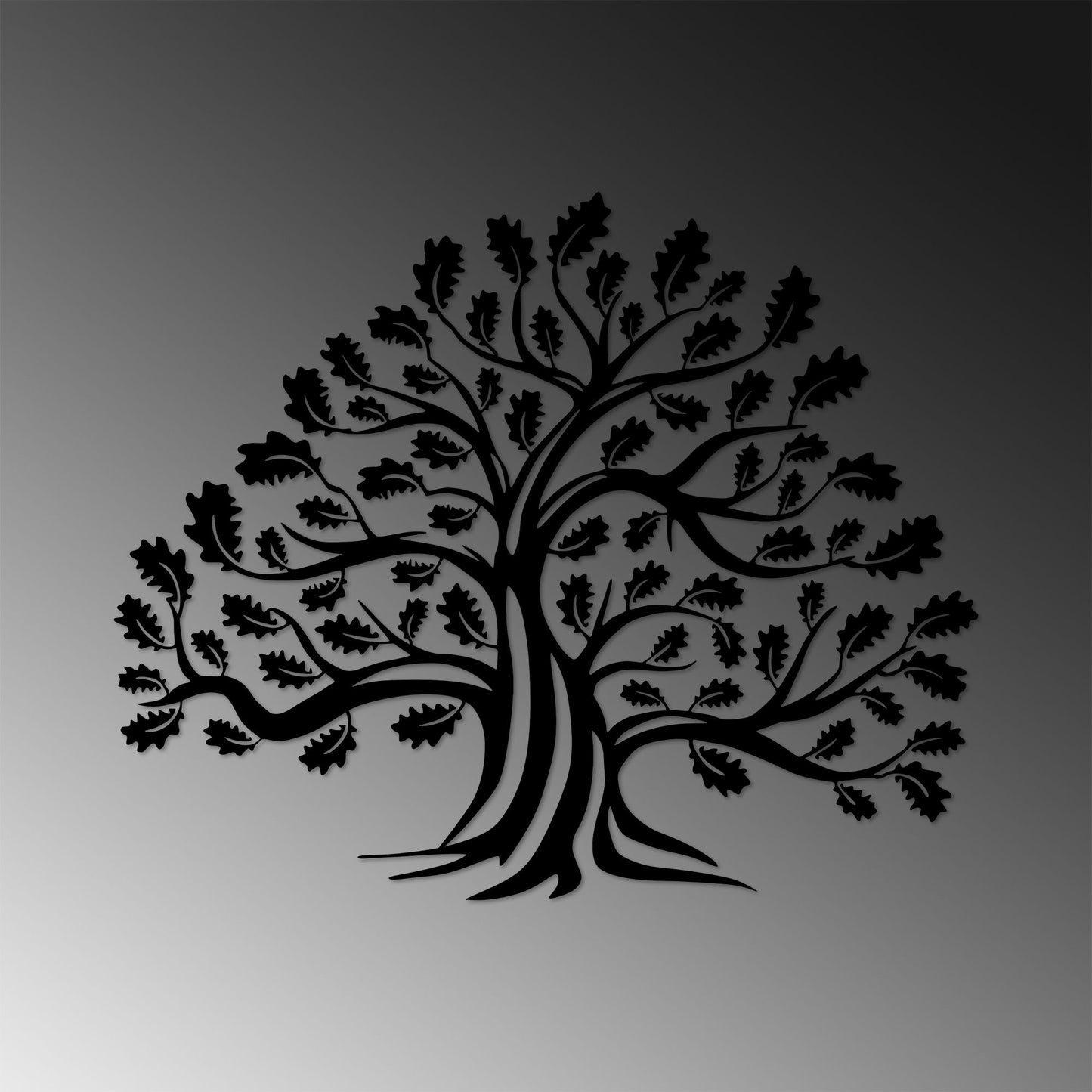 Metalna zidna dekoracija, Monumental Tree 1