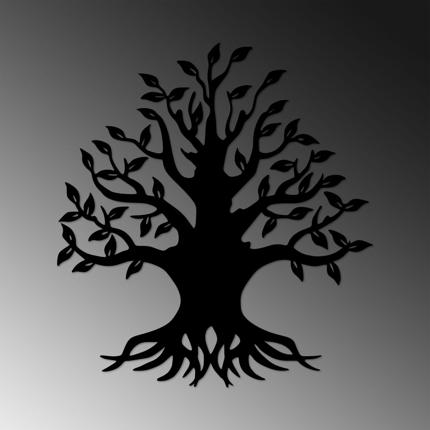 Metalna zidna dekoracija, Monumental Tree 3