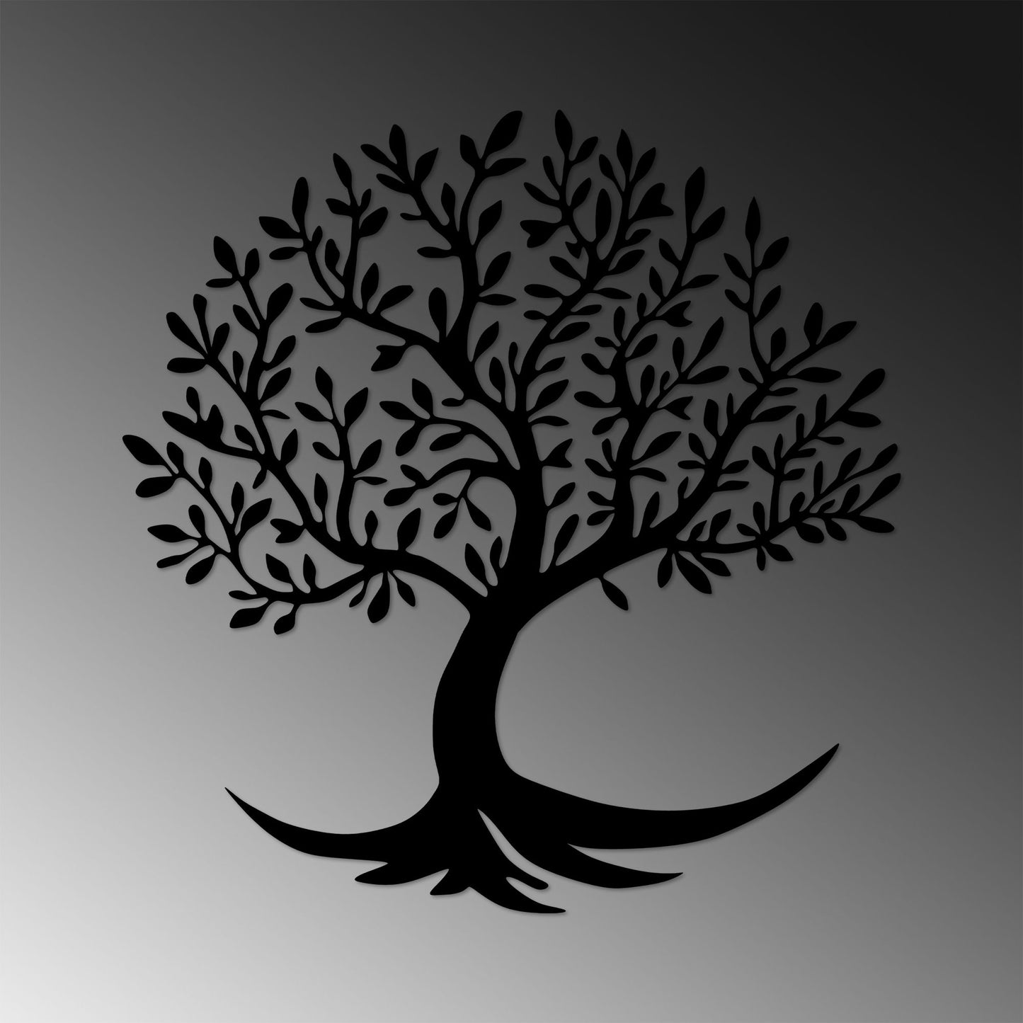 Metalna zidna dekoracija, Monumental Tree 4