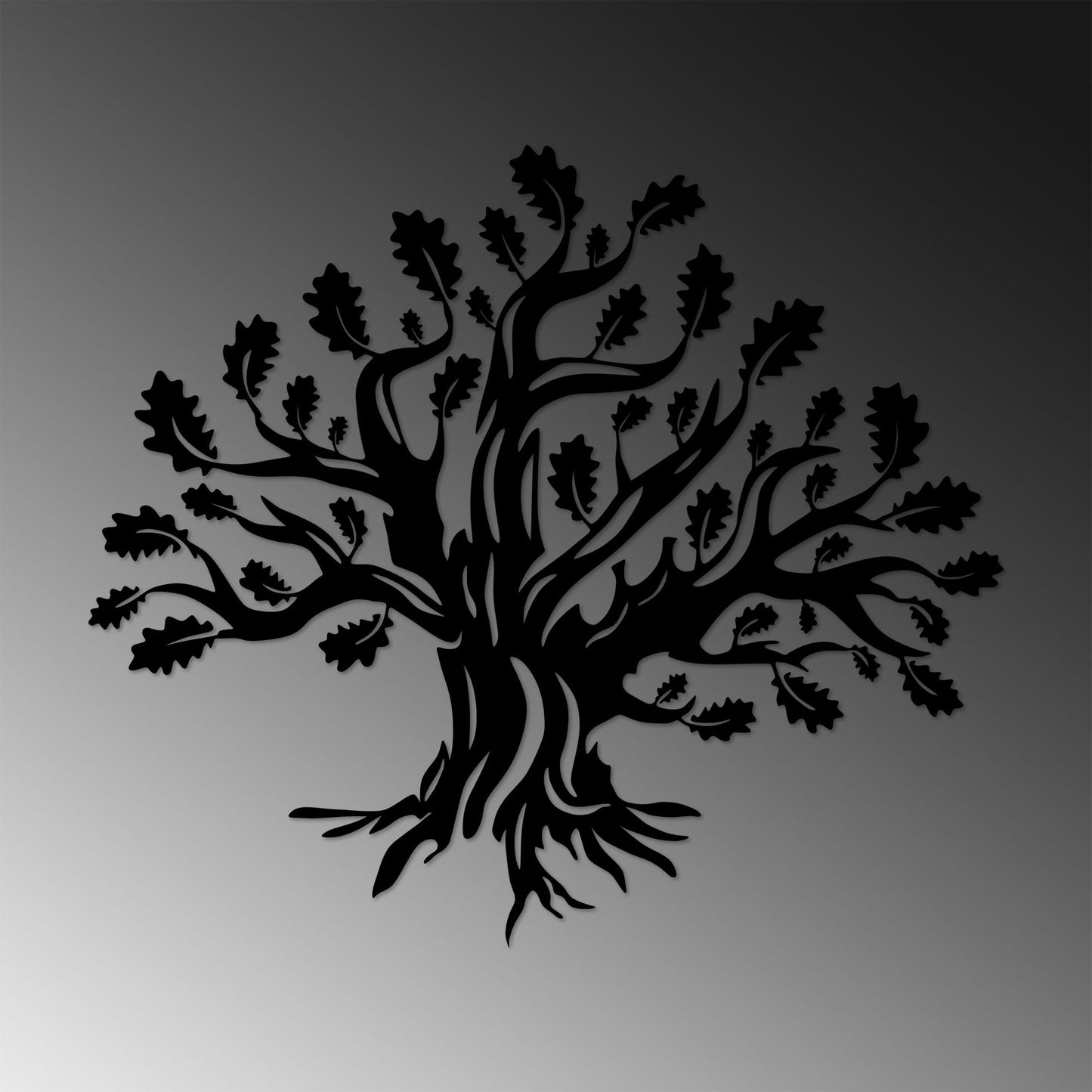 Metalna zidna dekoracija, Monumental Tree 8