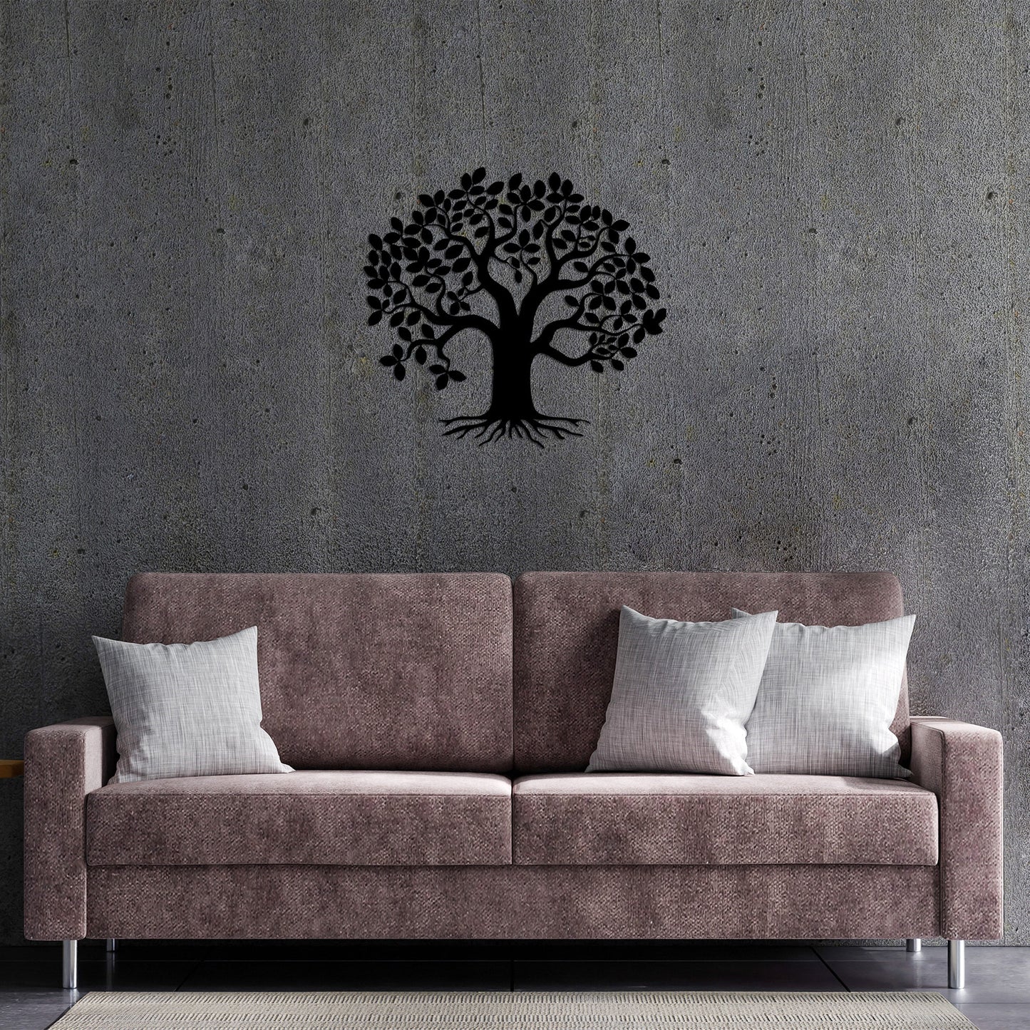 Metalna zidna dekoracija, Monumental Tree 9