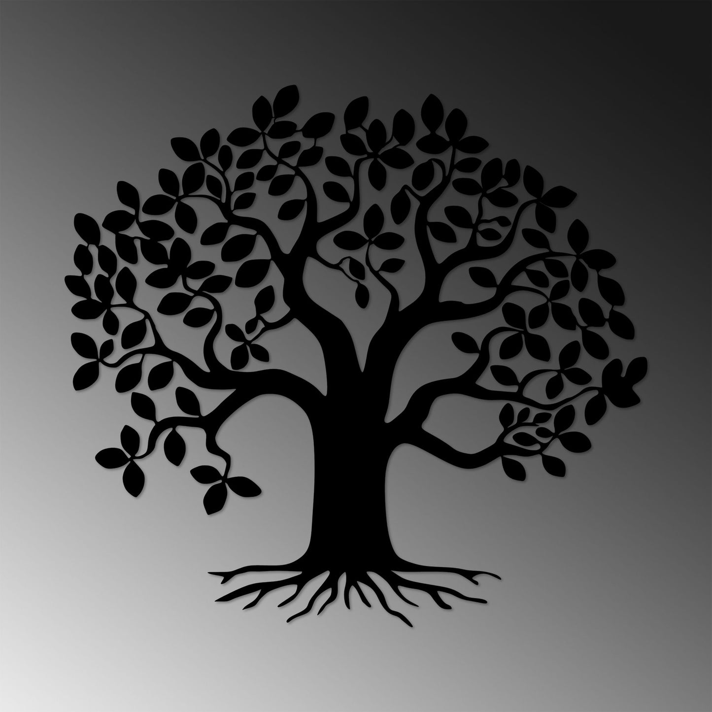 Metalna zidna dekoracija, Monumental Tree 9