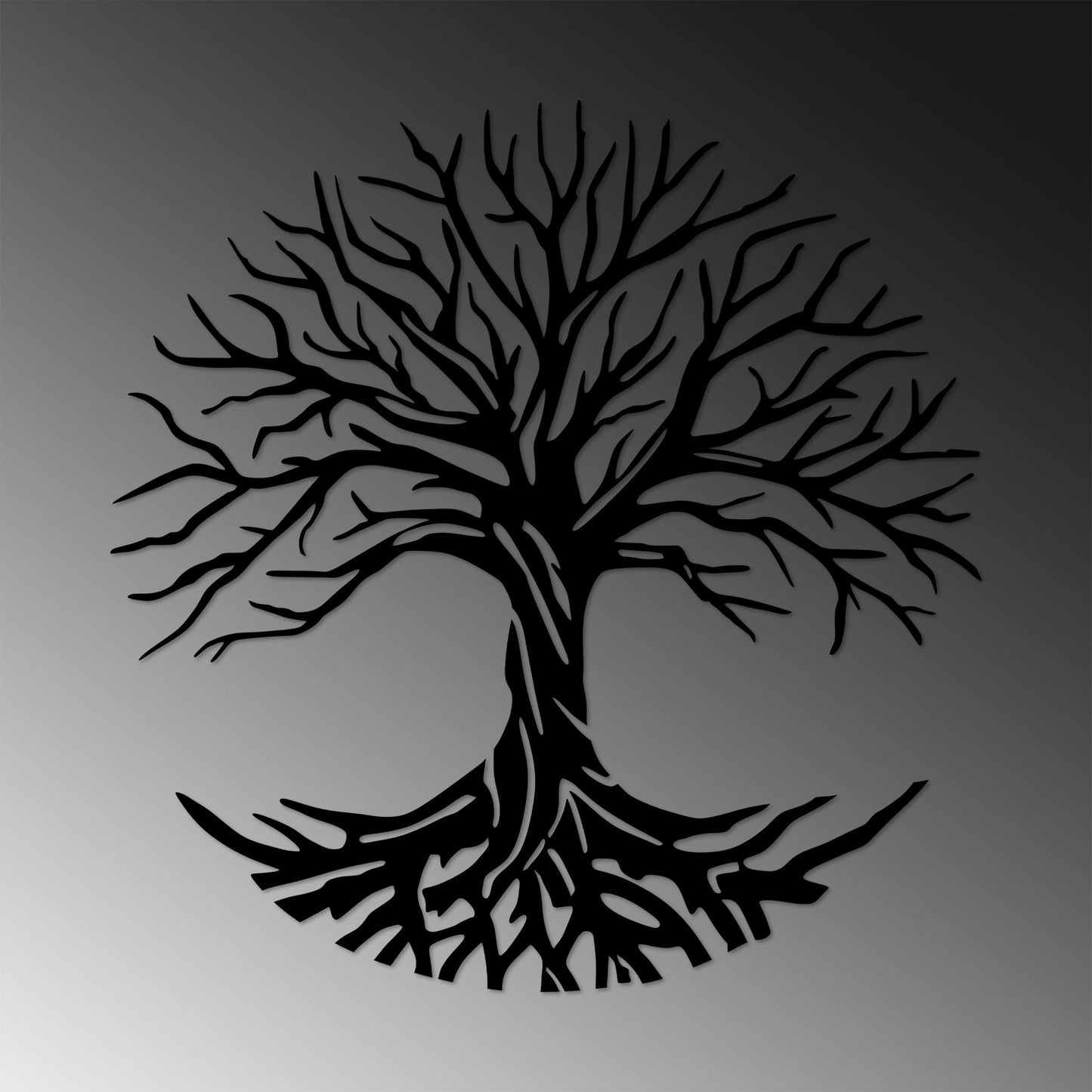 Metalna zidna dekoracija, Monumental Tree 13