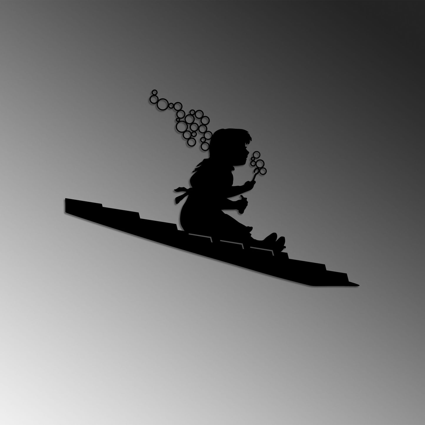 Metalna zidna dekoracija, Banksy - 3