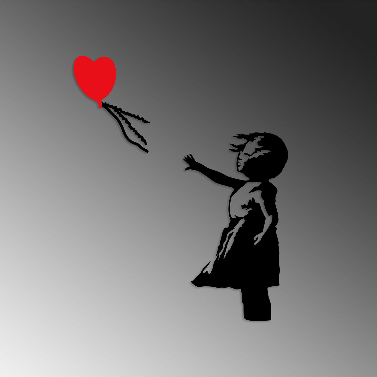 Metalna zidna dekoracija, Banksy - 13