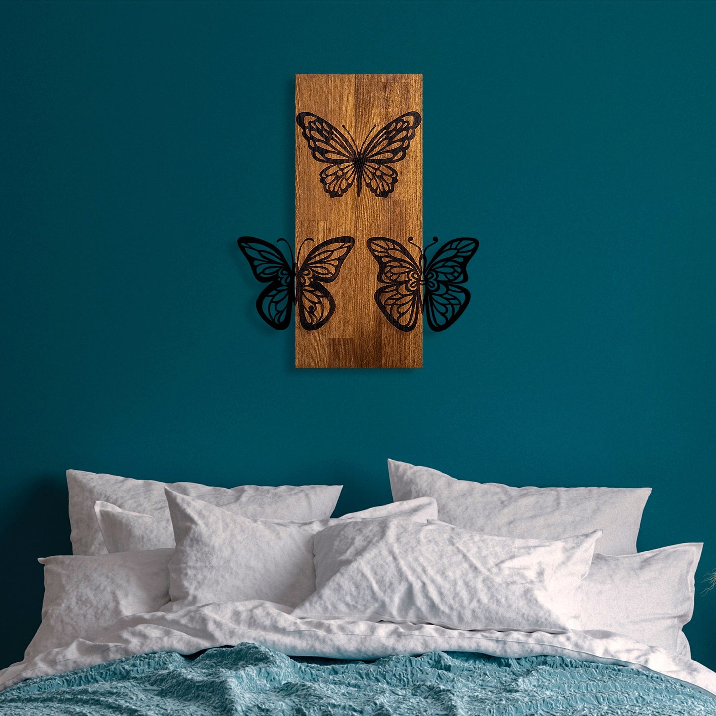 Drvena zidna dekoracija, Butterflies 1