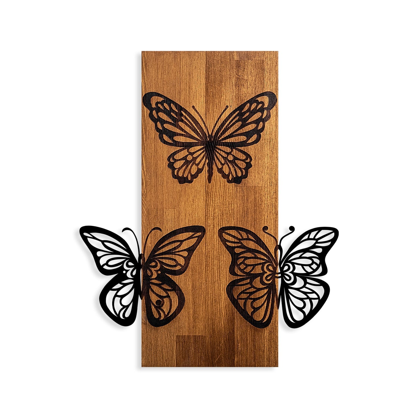 Drvena zidna dekoracija, Butterflies 1