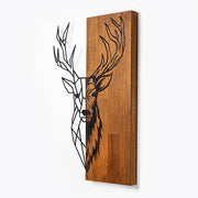 Drvena zidna dekoracija, Red Deer 1