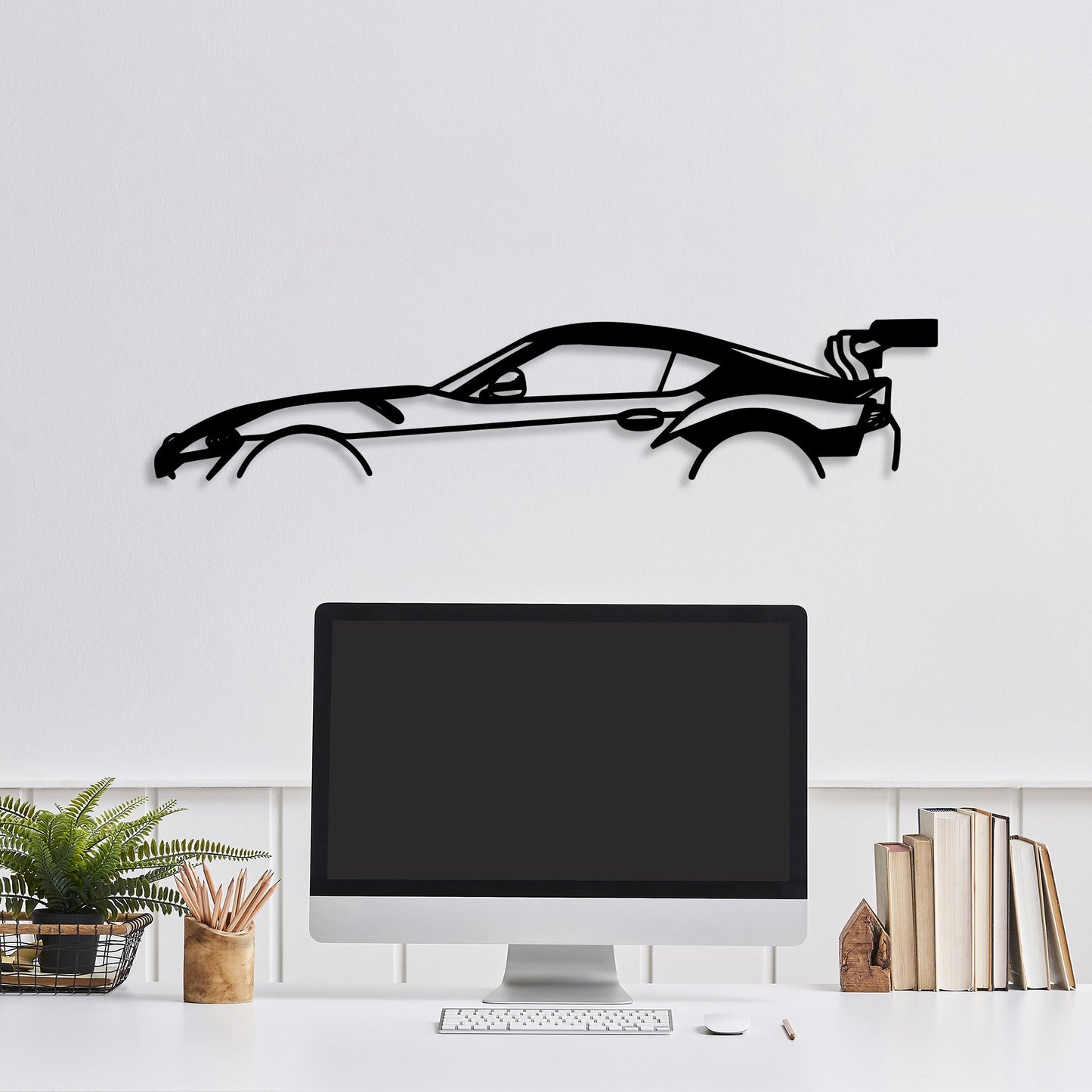 Metalna zidna dekoracija, Dodge Viper Silhouette