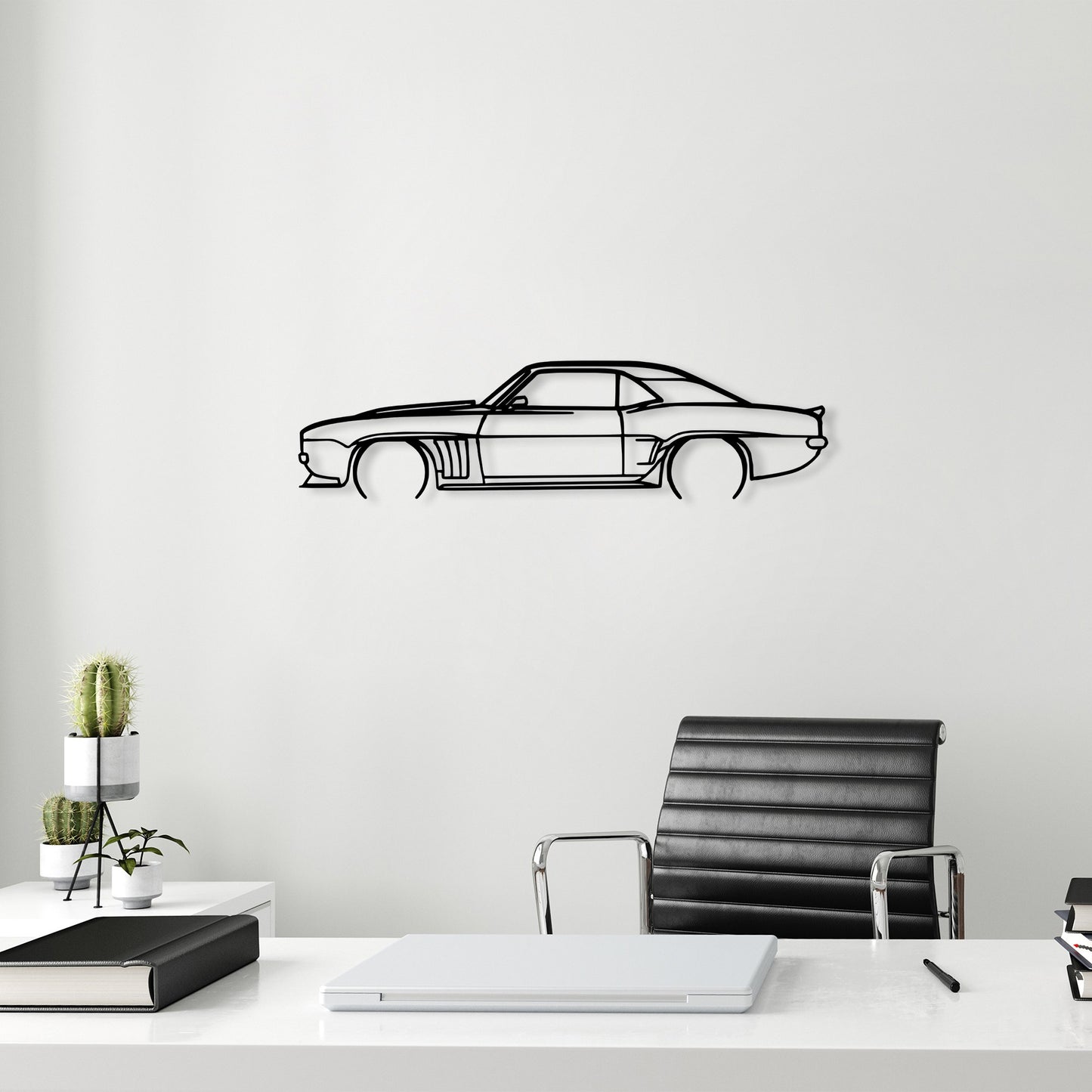 Metalna zidna dekoracija, Chevrolet Camaro Silhouette