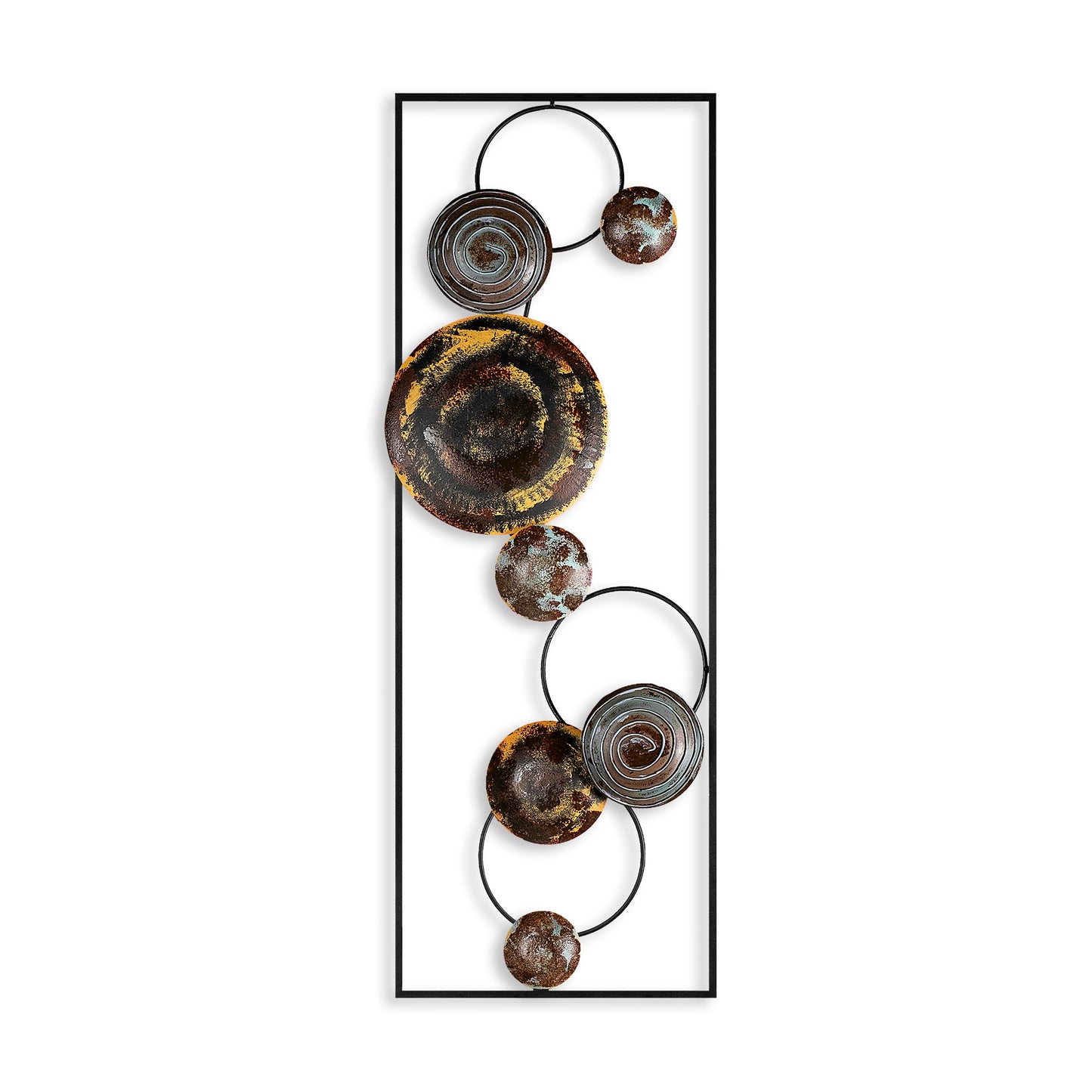 Metalna zidna dekoracija, Textured - 5