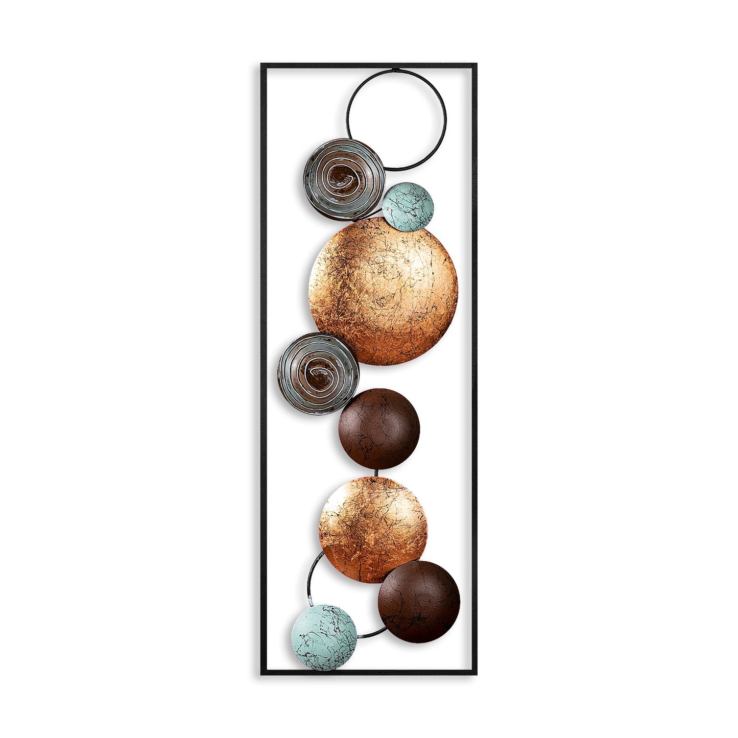 Metalna zidna dekoracija, Textured - 7