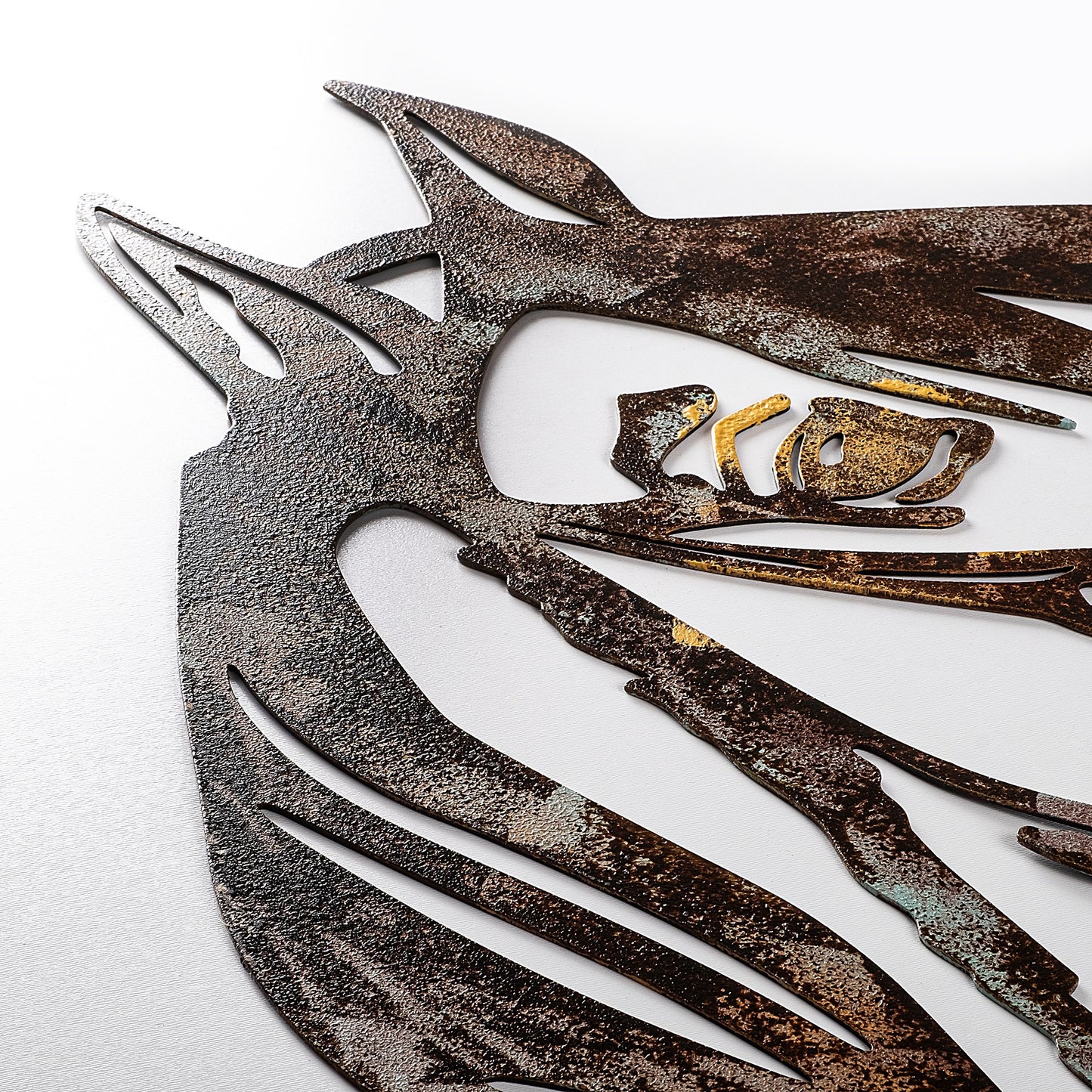 Metalna zidna dekoracija, Horse - 2