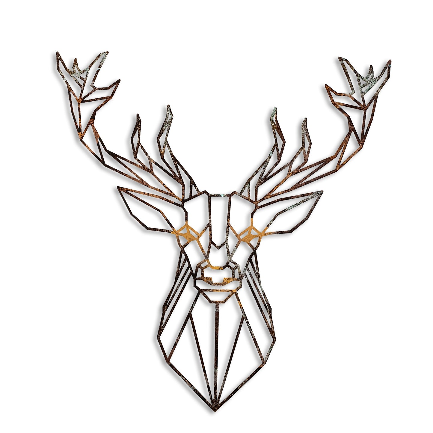 Metalna zidna dekoracija, Deer - 1