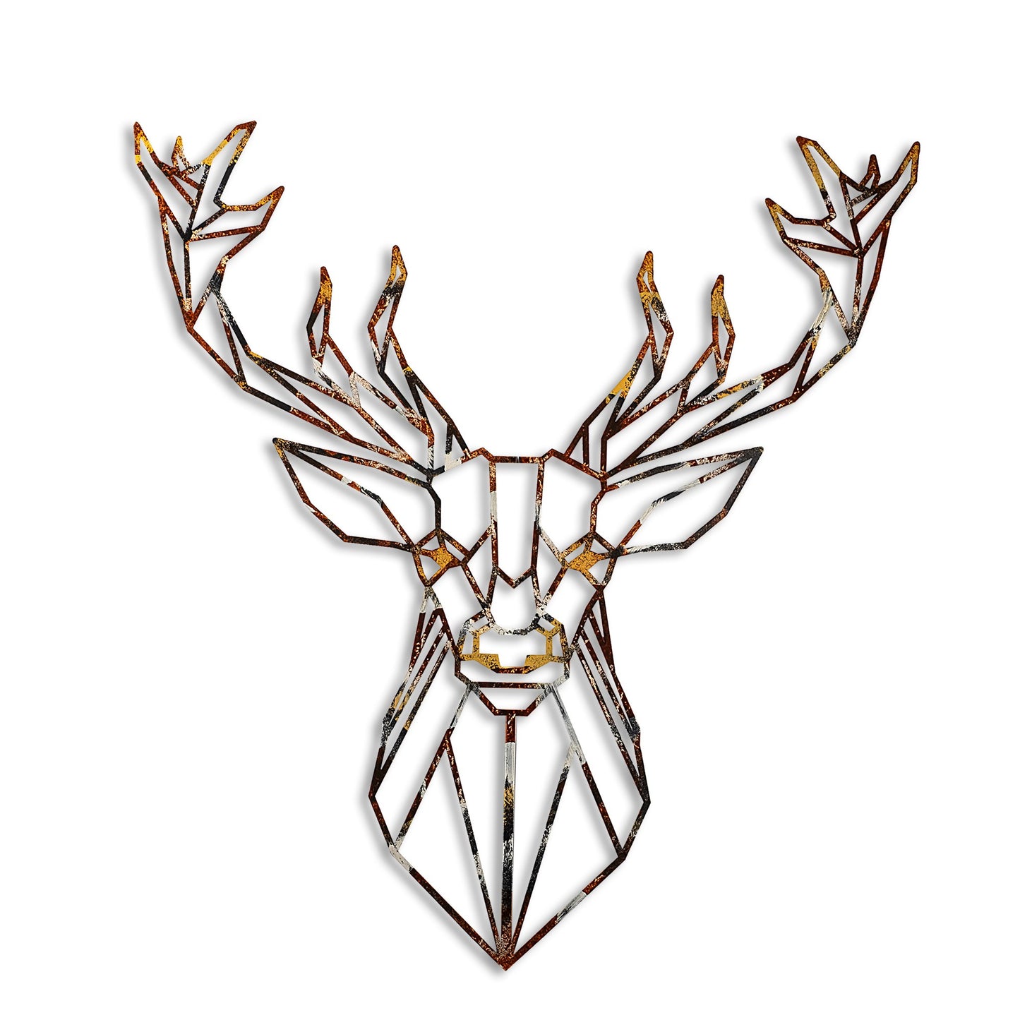 Metalna zidna dekoracija, Deer - 3