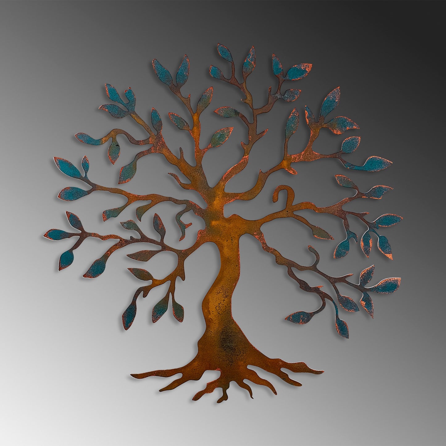 Metalna zidna dekoracija, Tree - 2