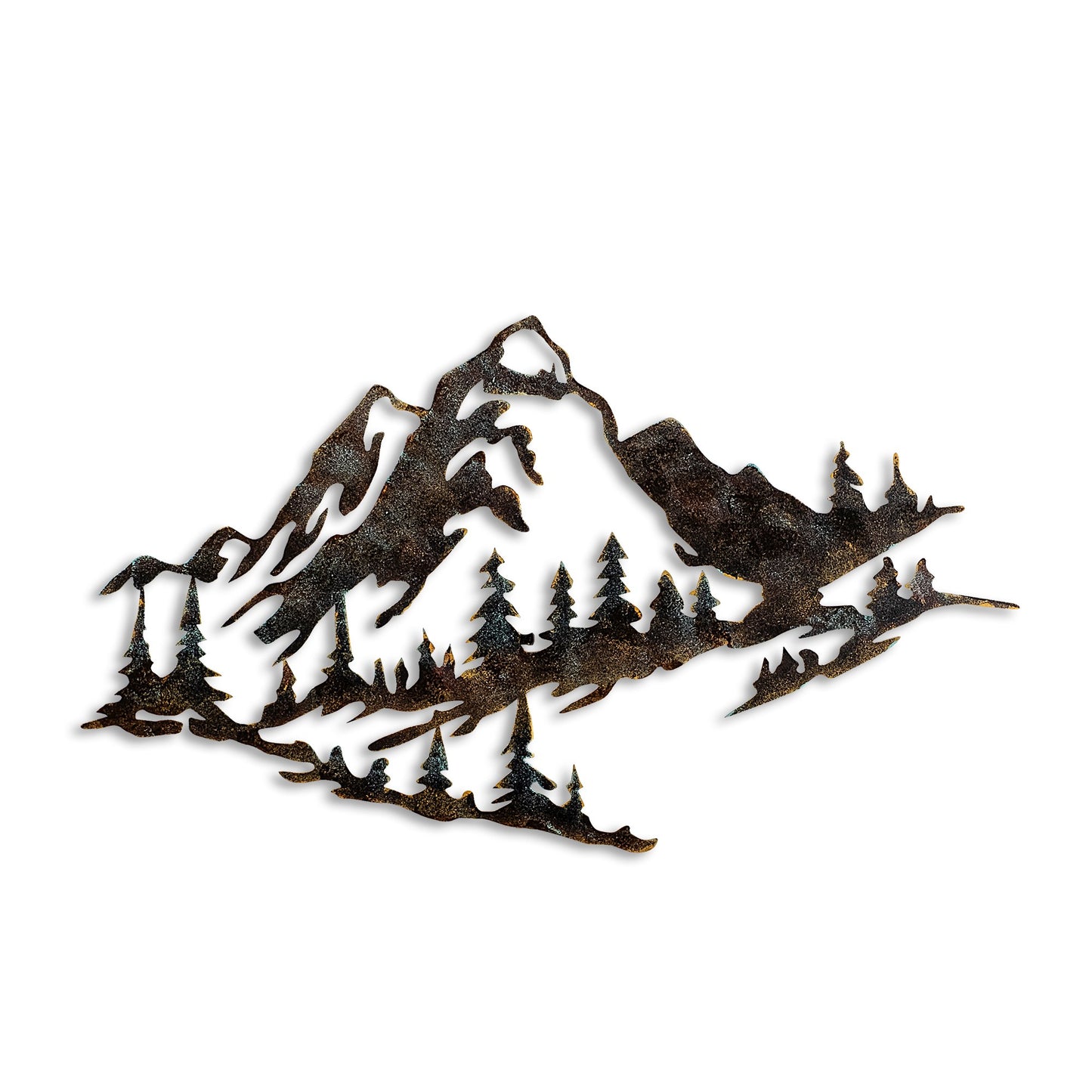 Metalna zidna dekoracija, Mountain - 1