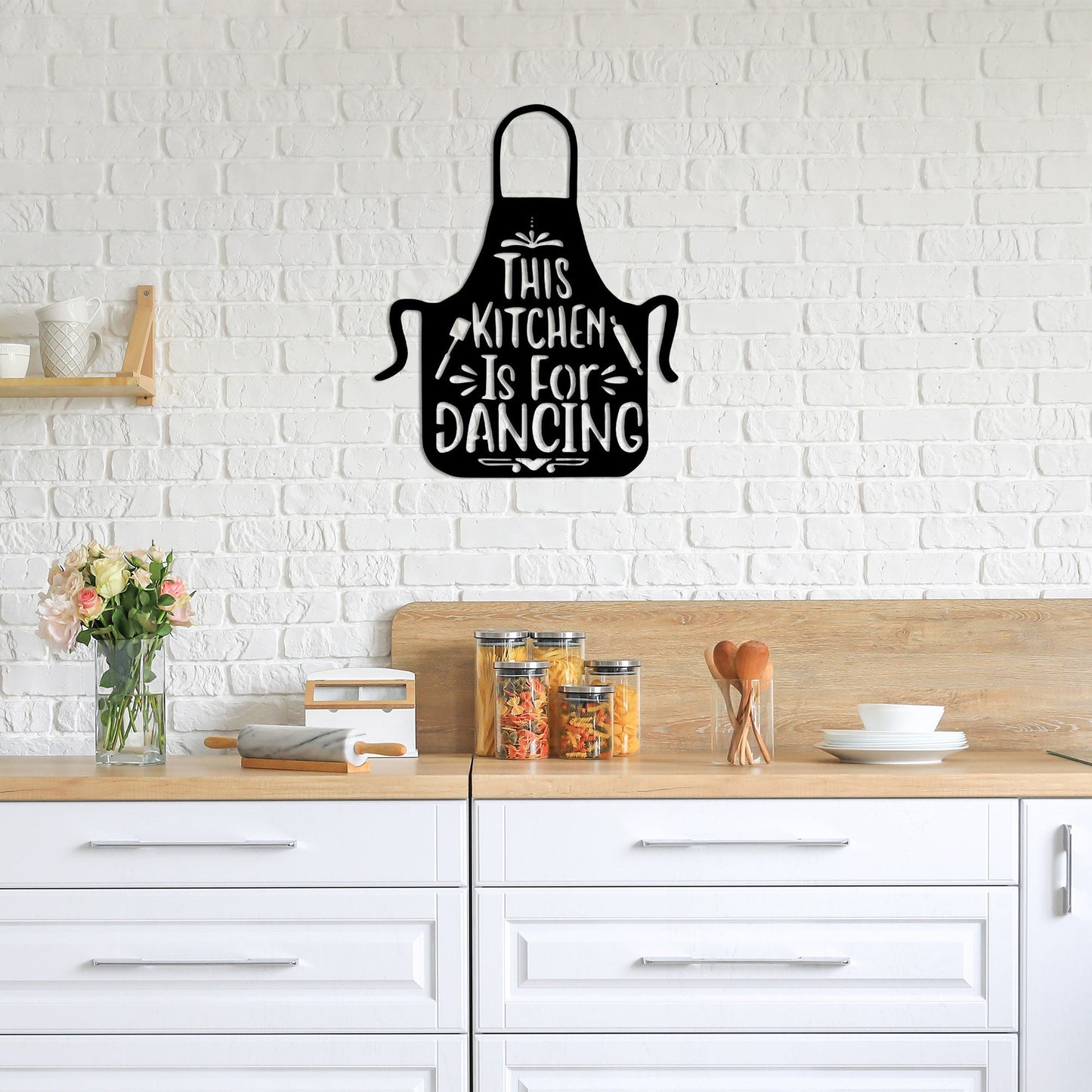 Zidna dekoracija KITCHEN, This Kitchen Is For Dancing - 459