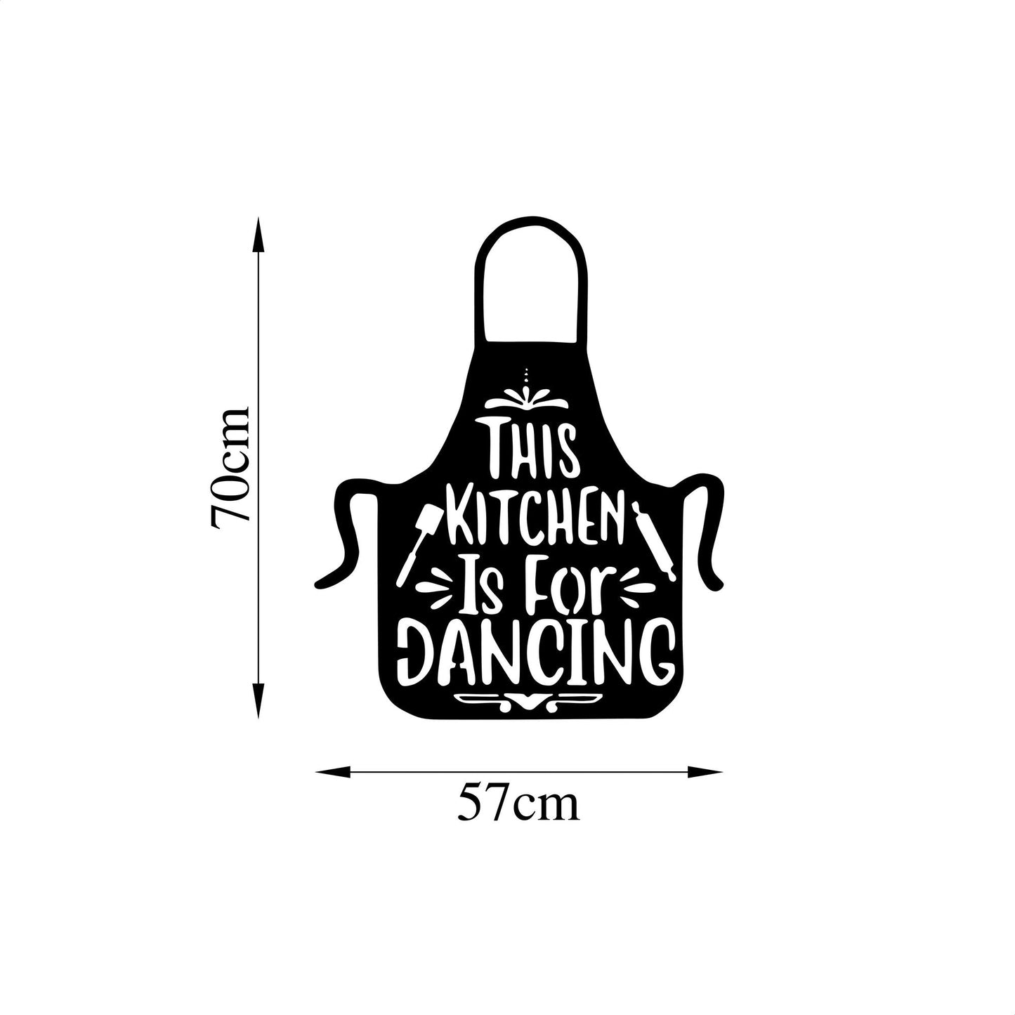 Zidna dekoracija KITCHEN, This Kitchen Is For Dancing - 459