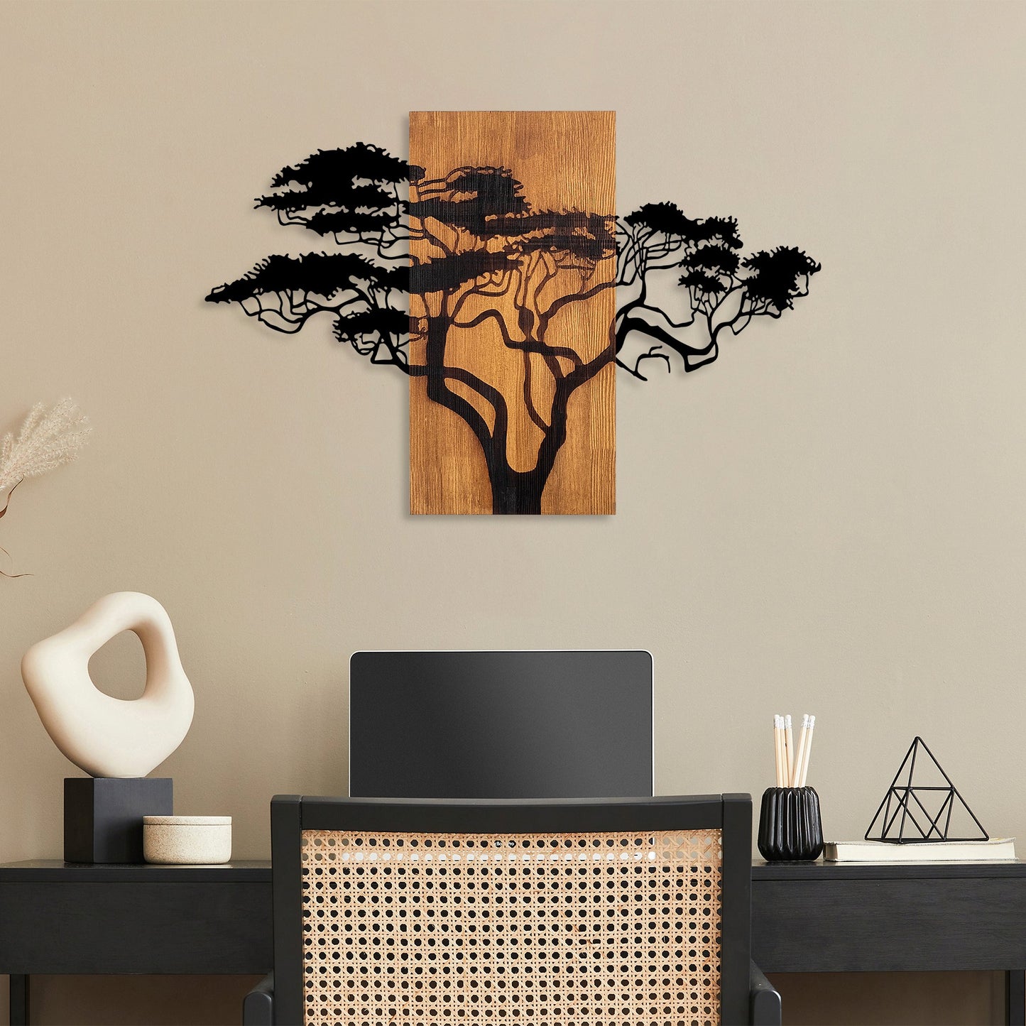 Drvena zidna dekoracija, Acacia Tree - 387
