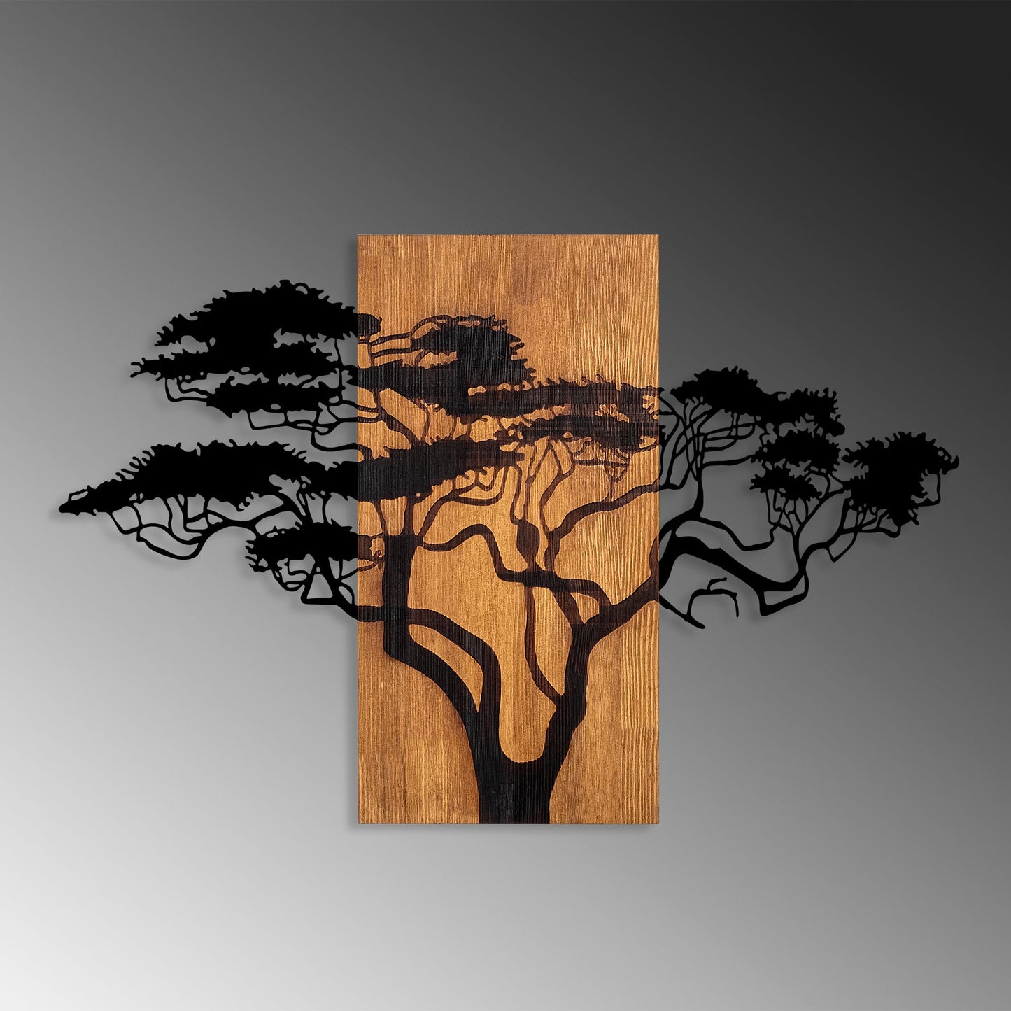 Drvena zidna dekoracija, Acacia Tree - 387
