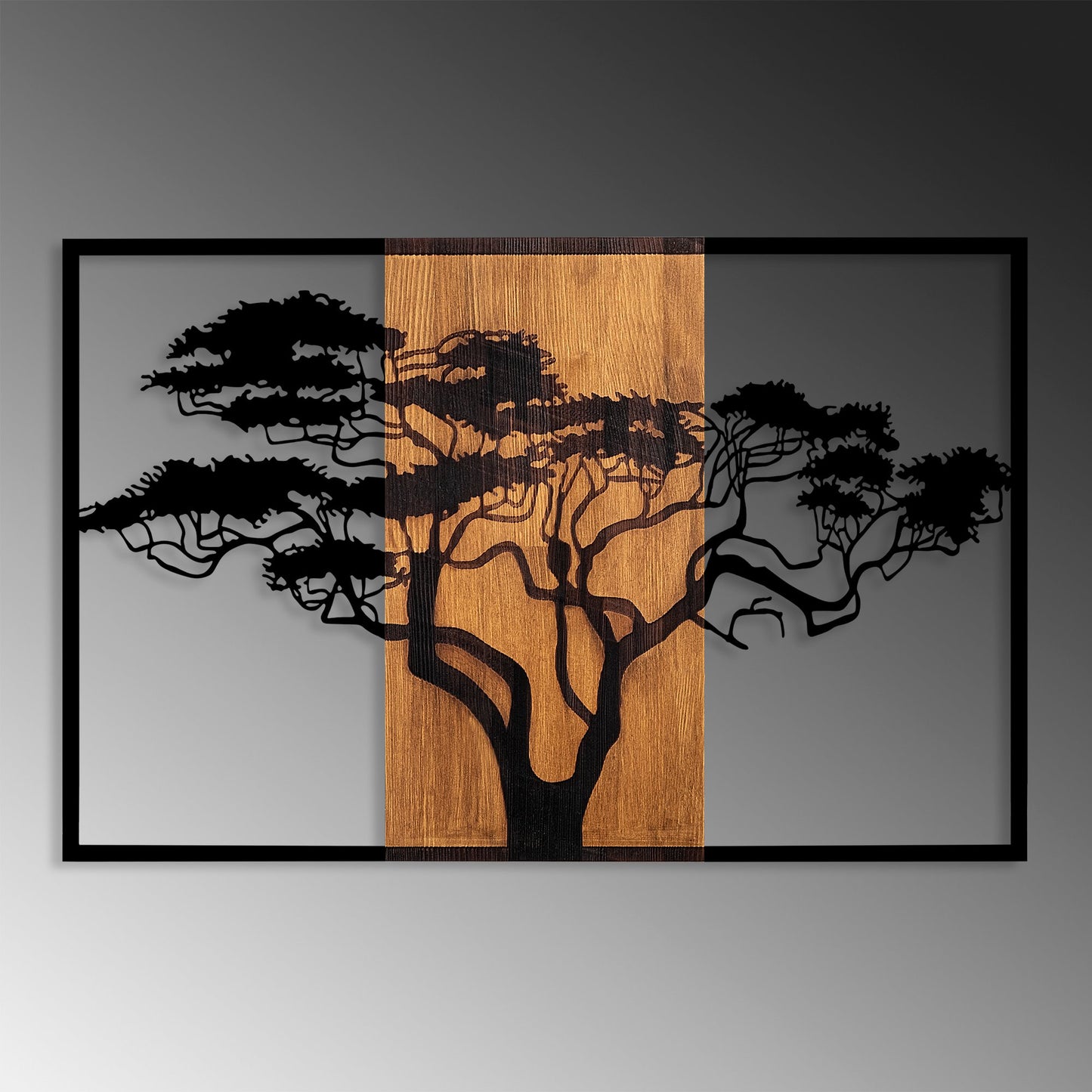 Drvena zidna dekoracija, Acacia Tree - 388