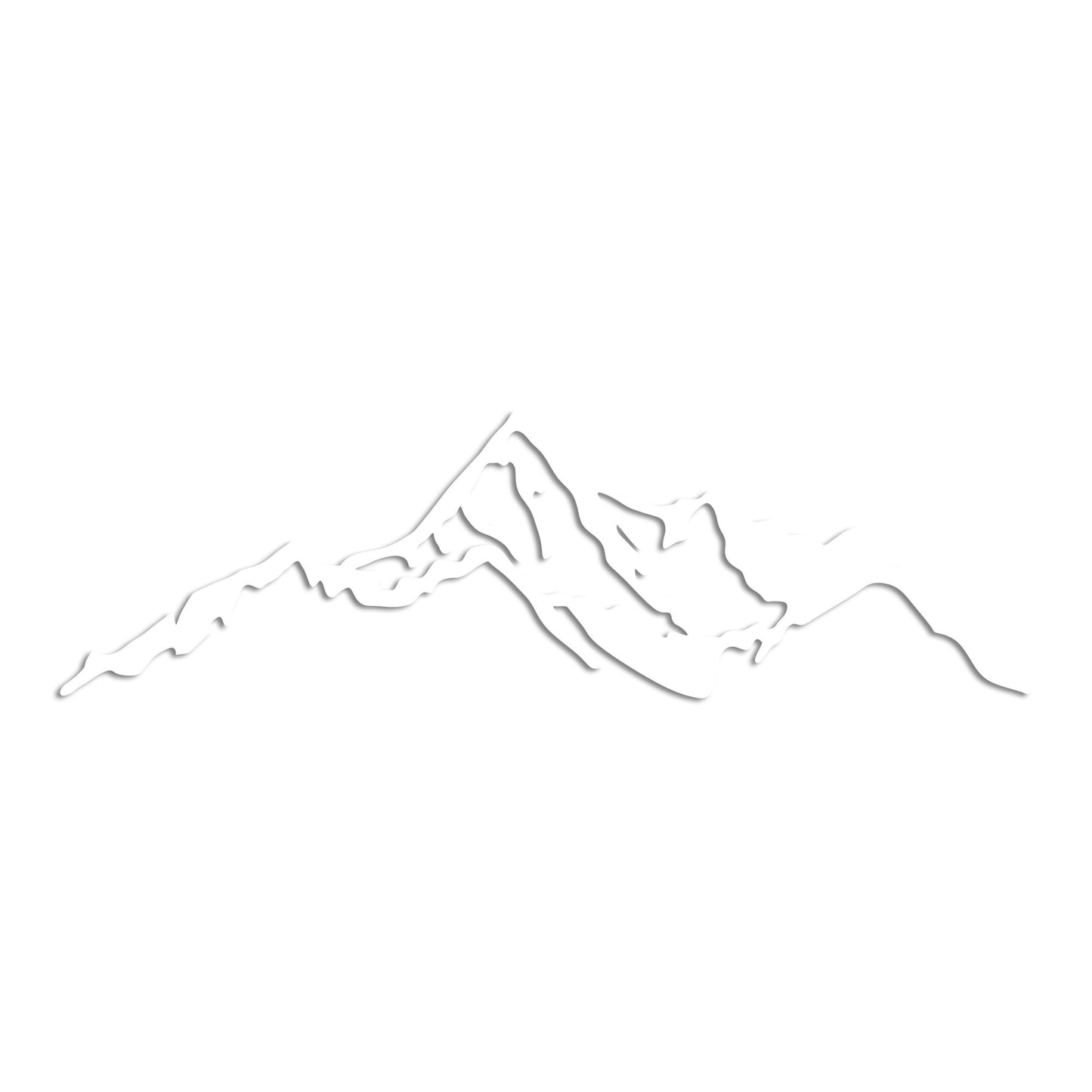 Metalna zidna dekoracija, Mountain - 10
