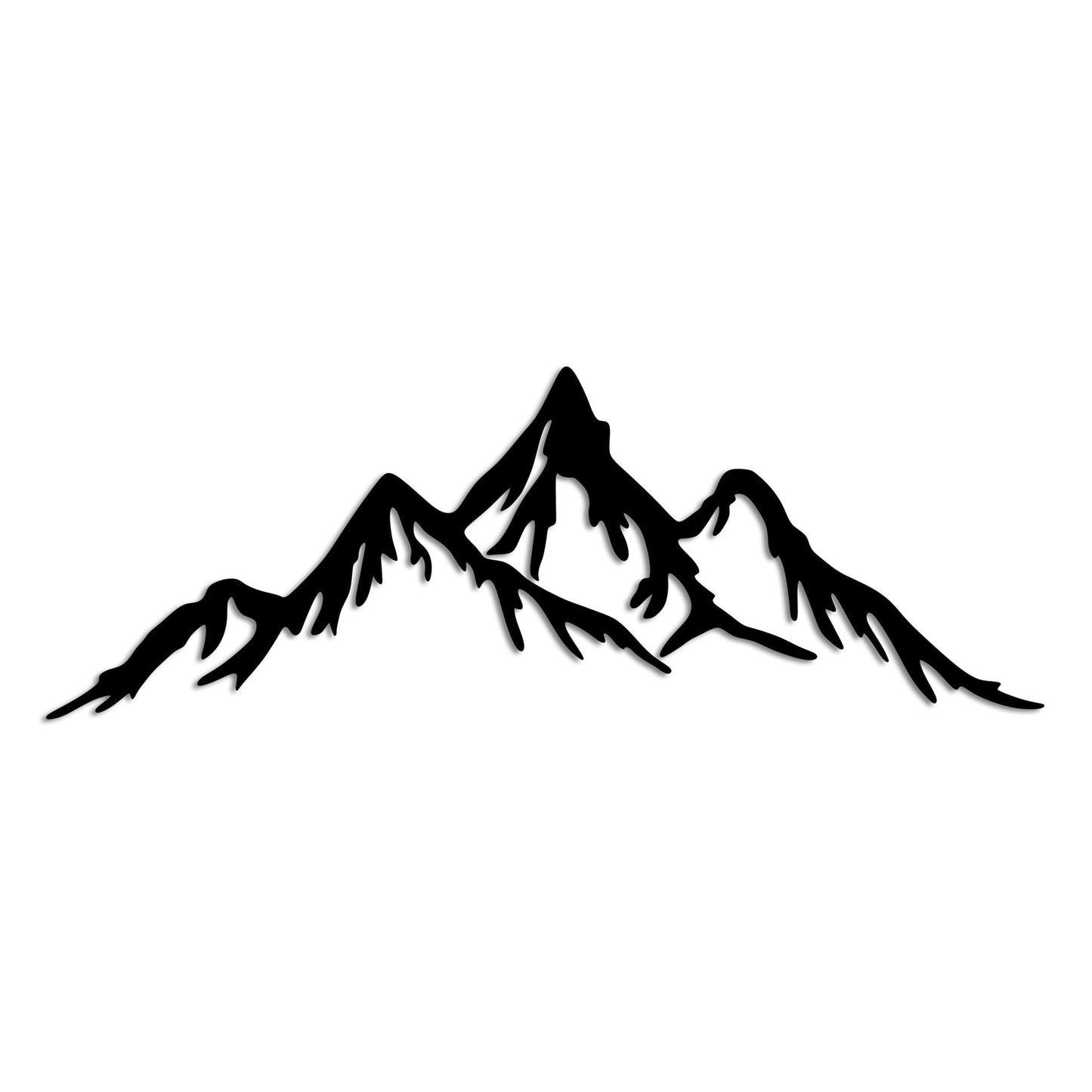 Metalna zidna dekoracija, Full Mount And Mountain - 3