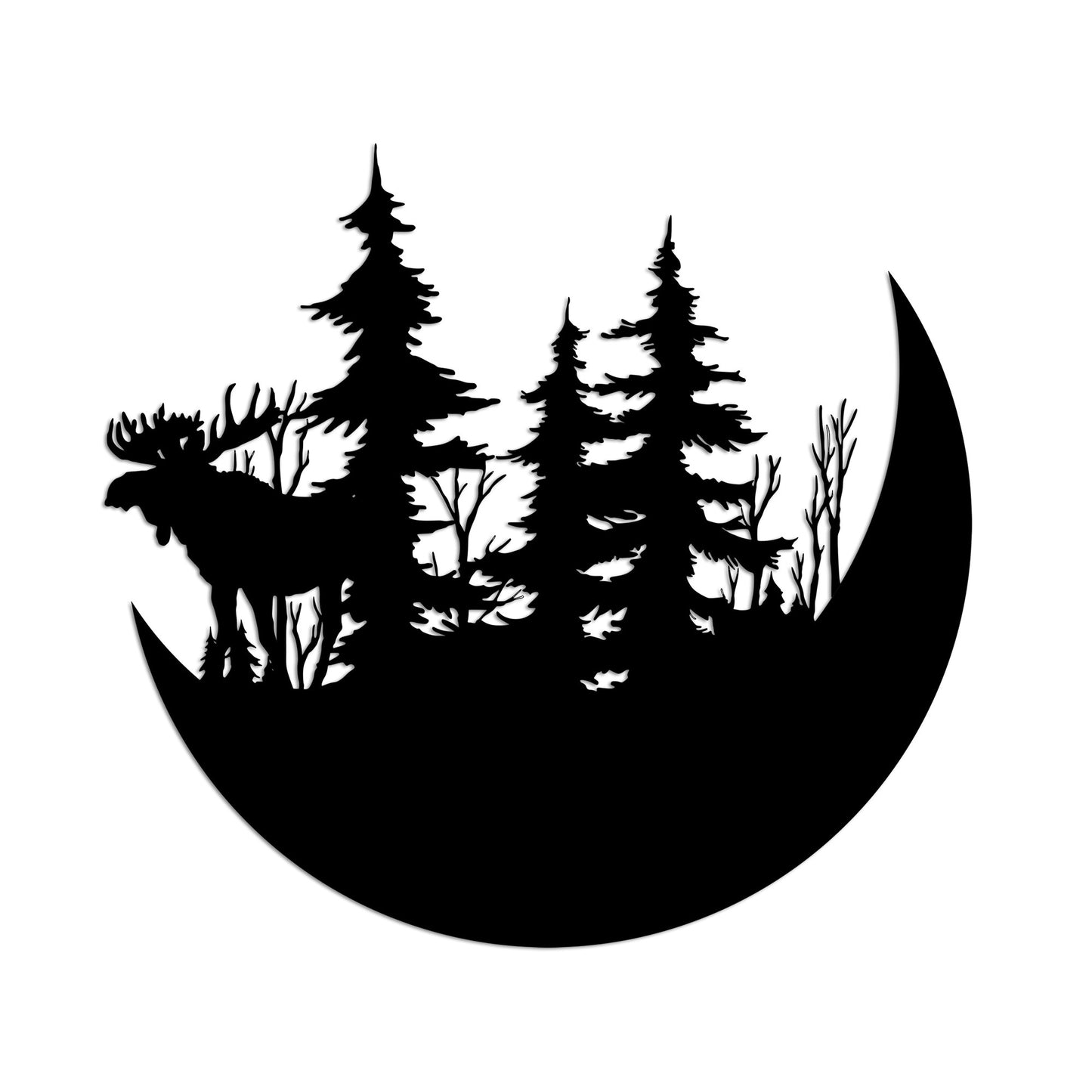 Metalna zidna dekoracija, The Wild Nature 2 - M