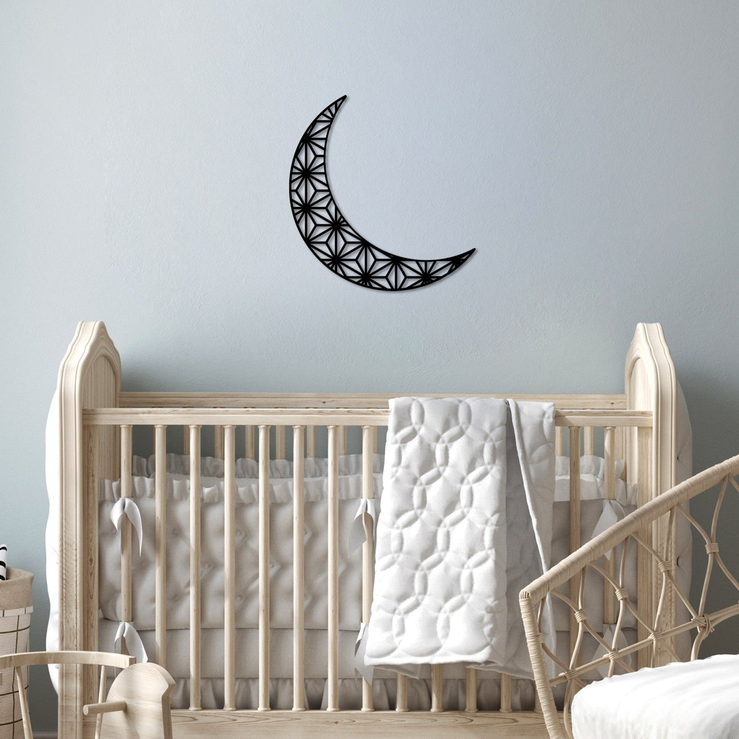 Metalna zidna dekoracija, Crescent 2