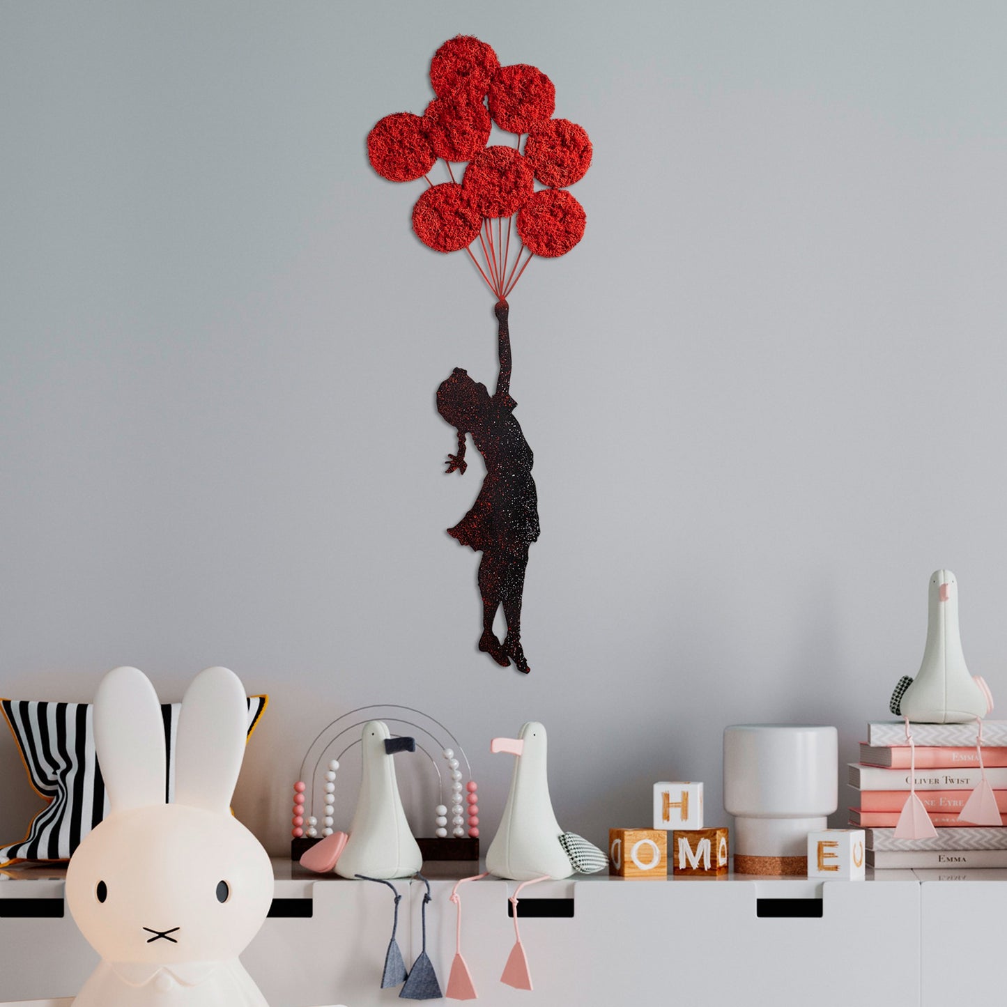 Metalna zidna dekoracija, Banksy - 11-1