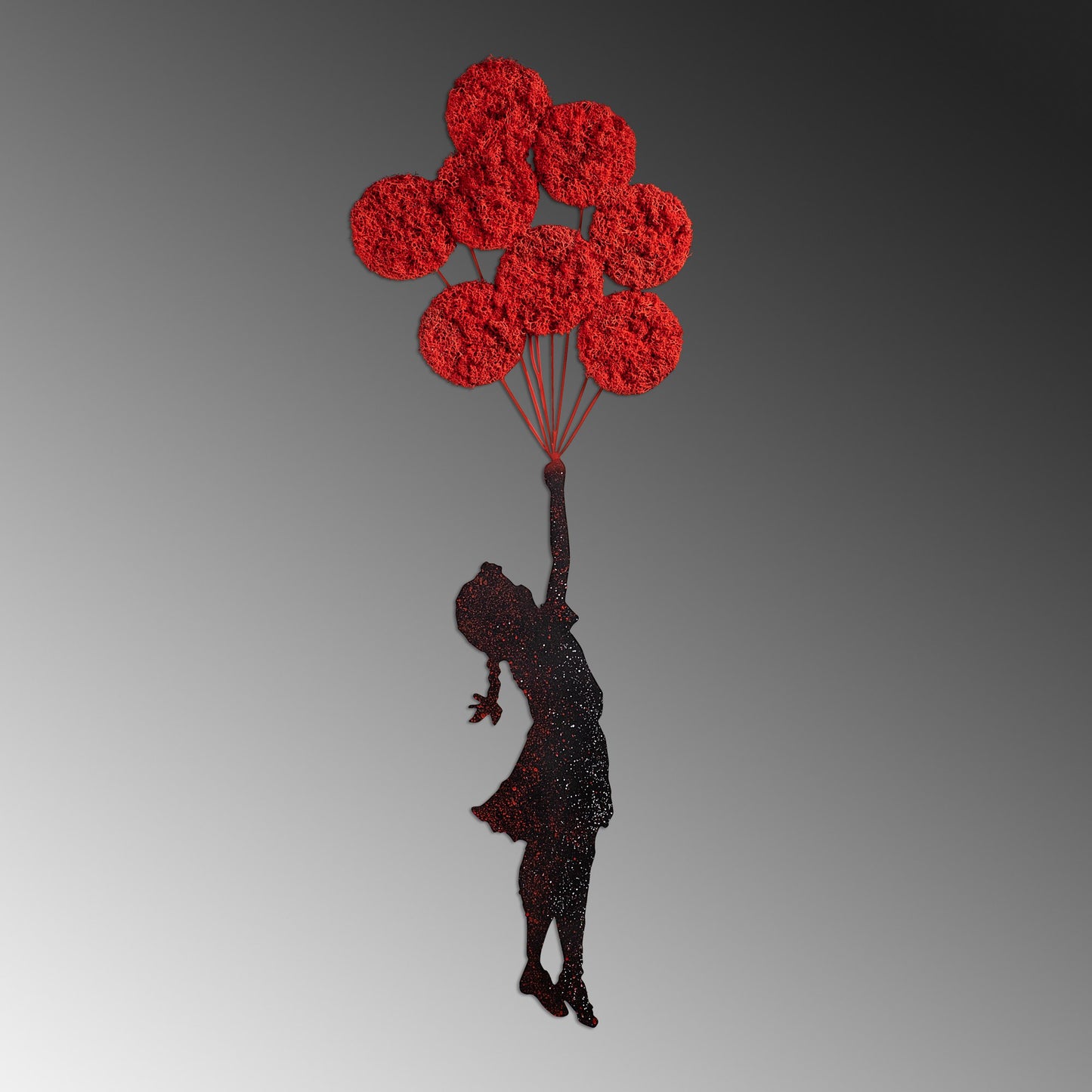 Metalna zidna dekoracija, Banksy - 11-1