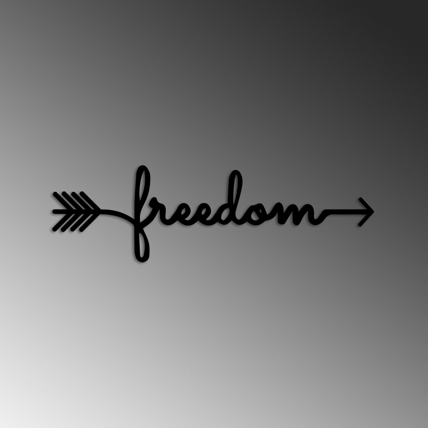 Metalna zidna dekoracija Freedom