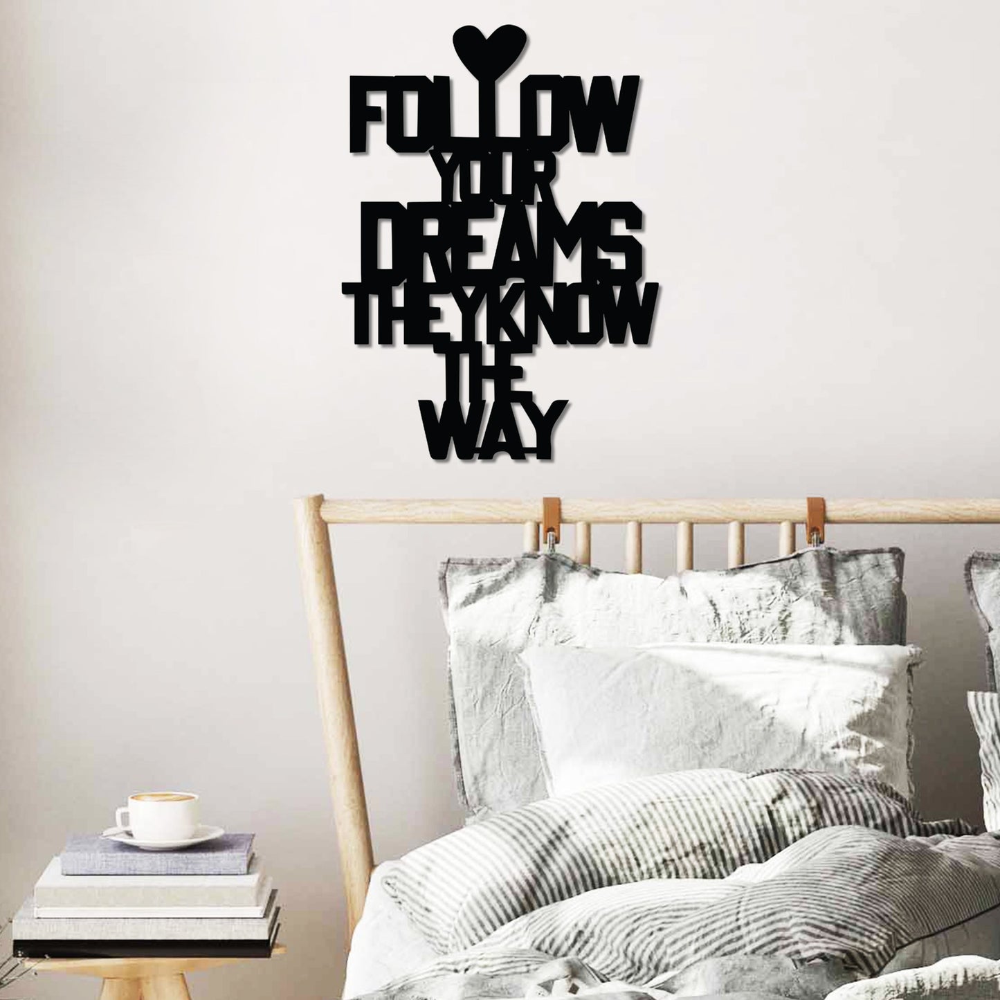 Metalna zidna dekoracija Dreams Way