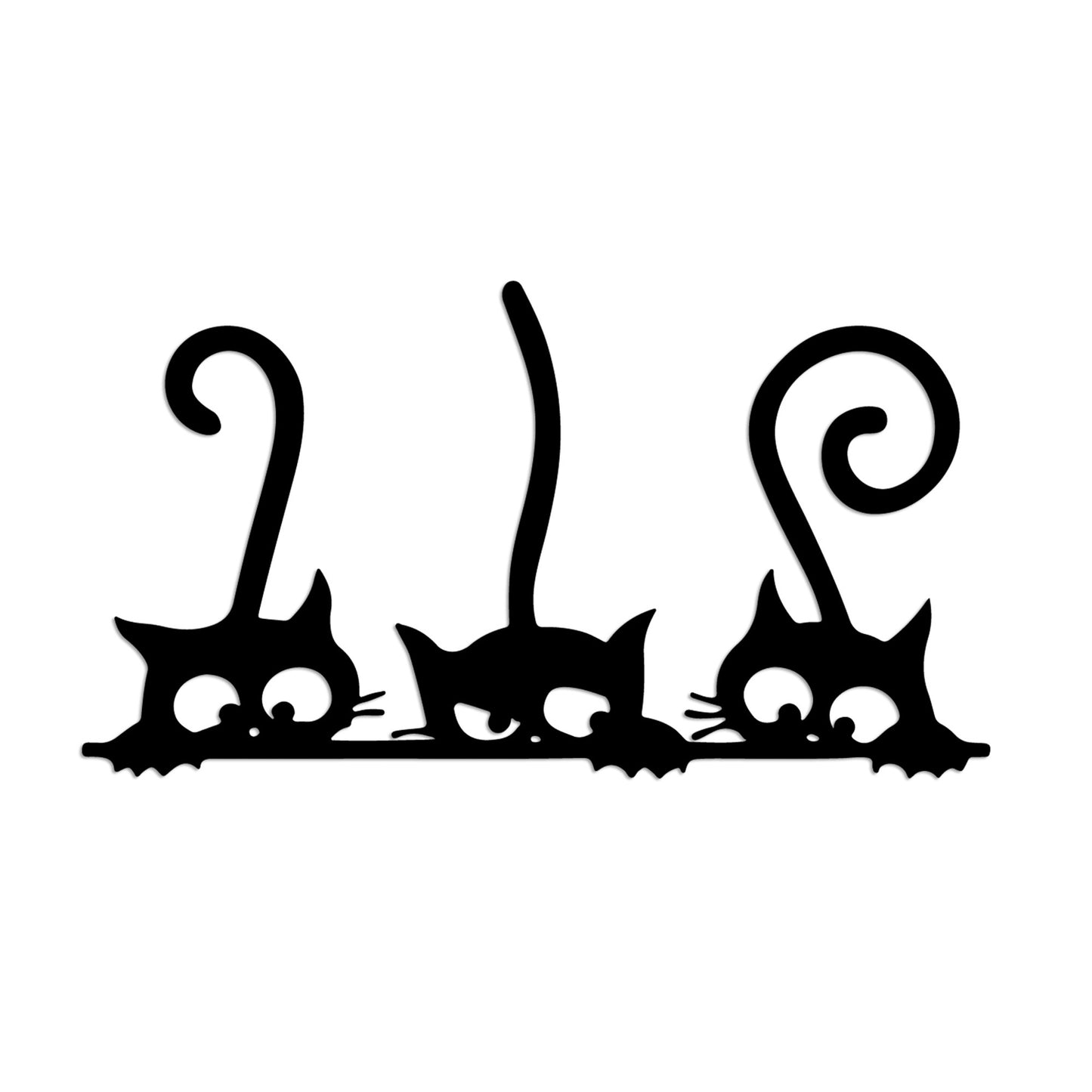 Metalna zidna dekoracija Cat 5