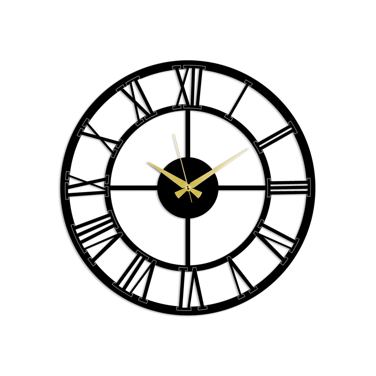 Ukrasni metalni zidni sat BENTLEY
