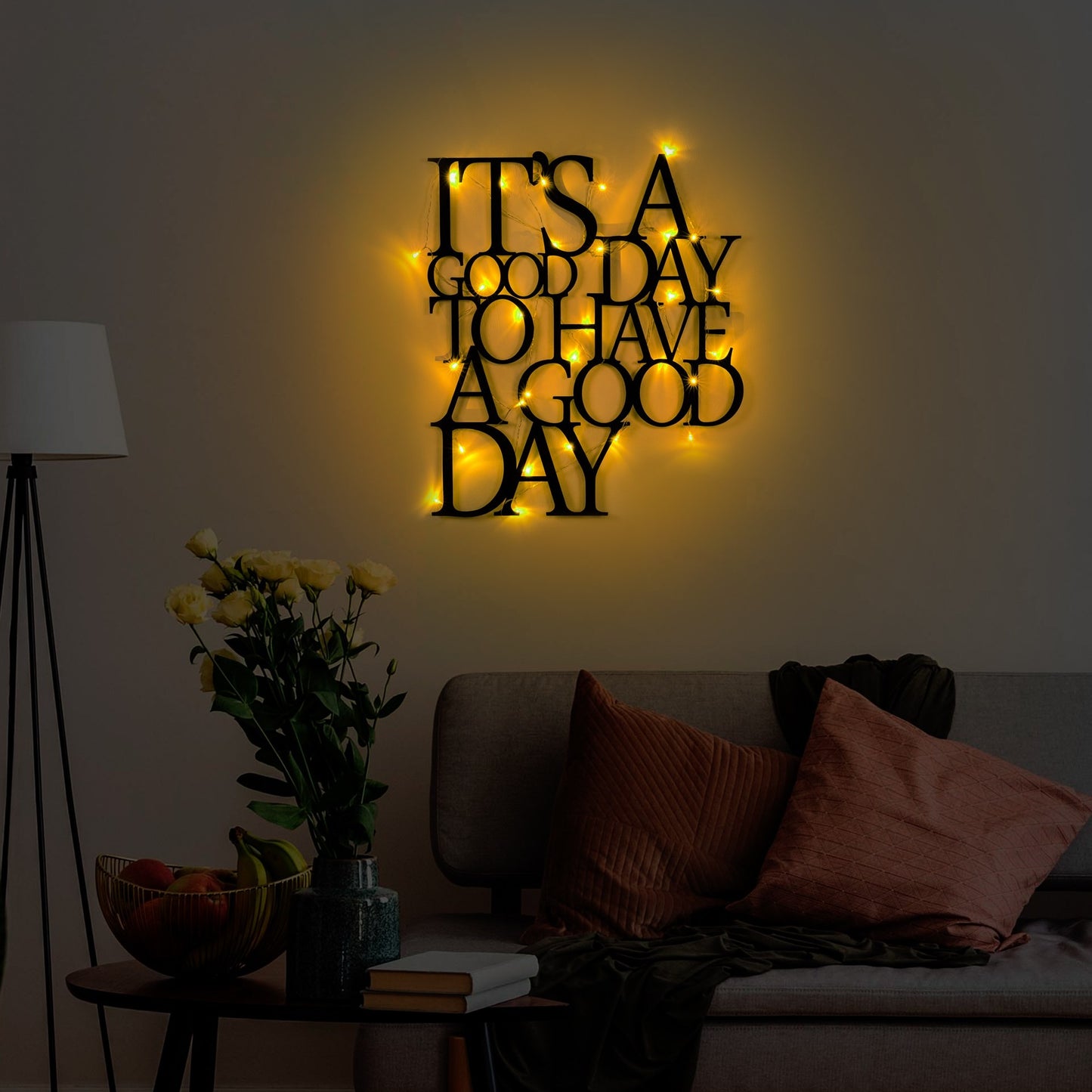 Metalna zidna dekoracija Its A Good Day To Have A Good Day 187
